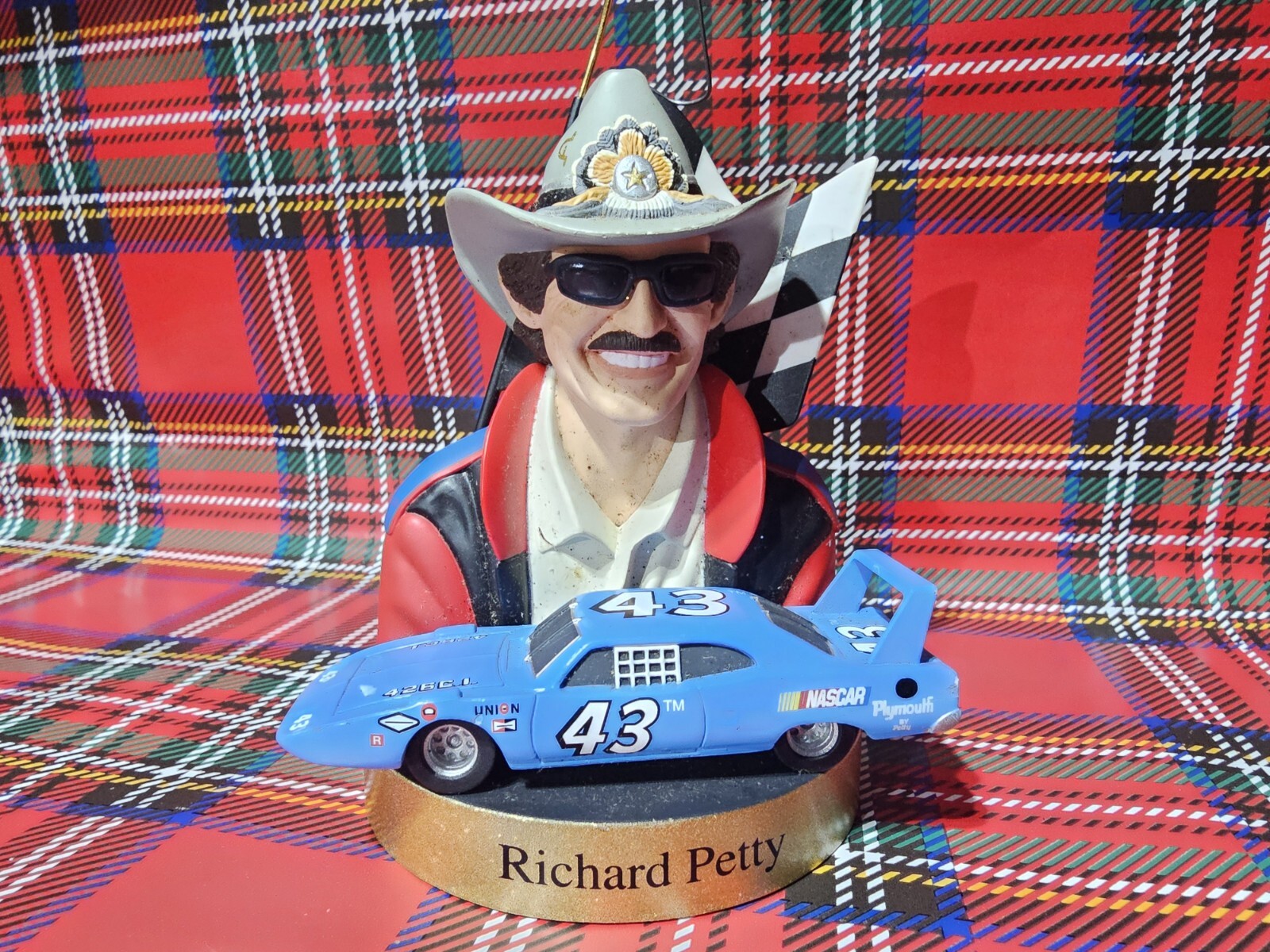 1998 Score Board Inc Richard Petty Racing Car Hallmark Christmas Tree Ornament