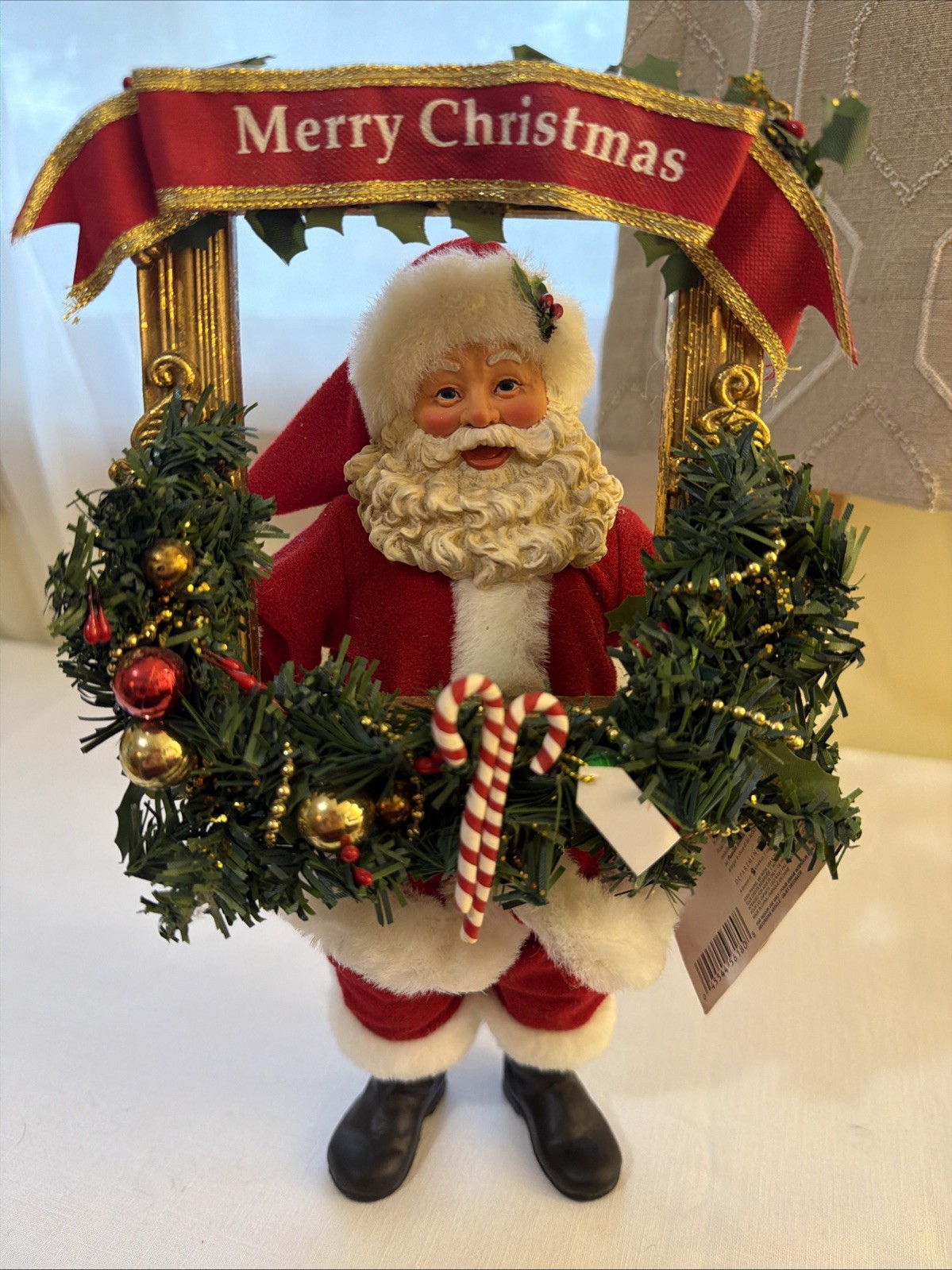 Vintage Clothtique Possible Dreams Santa Picture Perfect 4033724 w/ Box