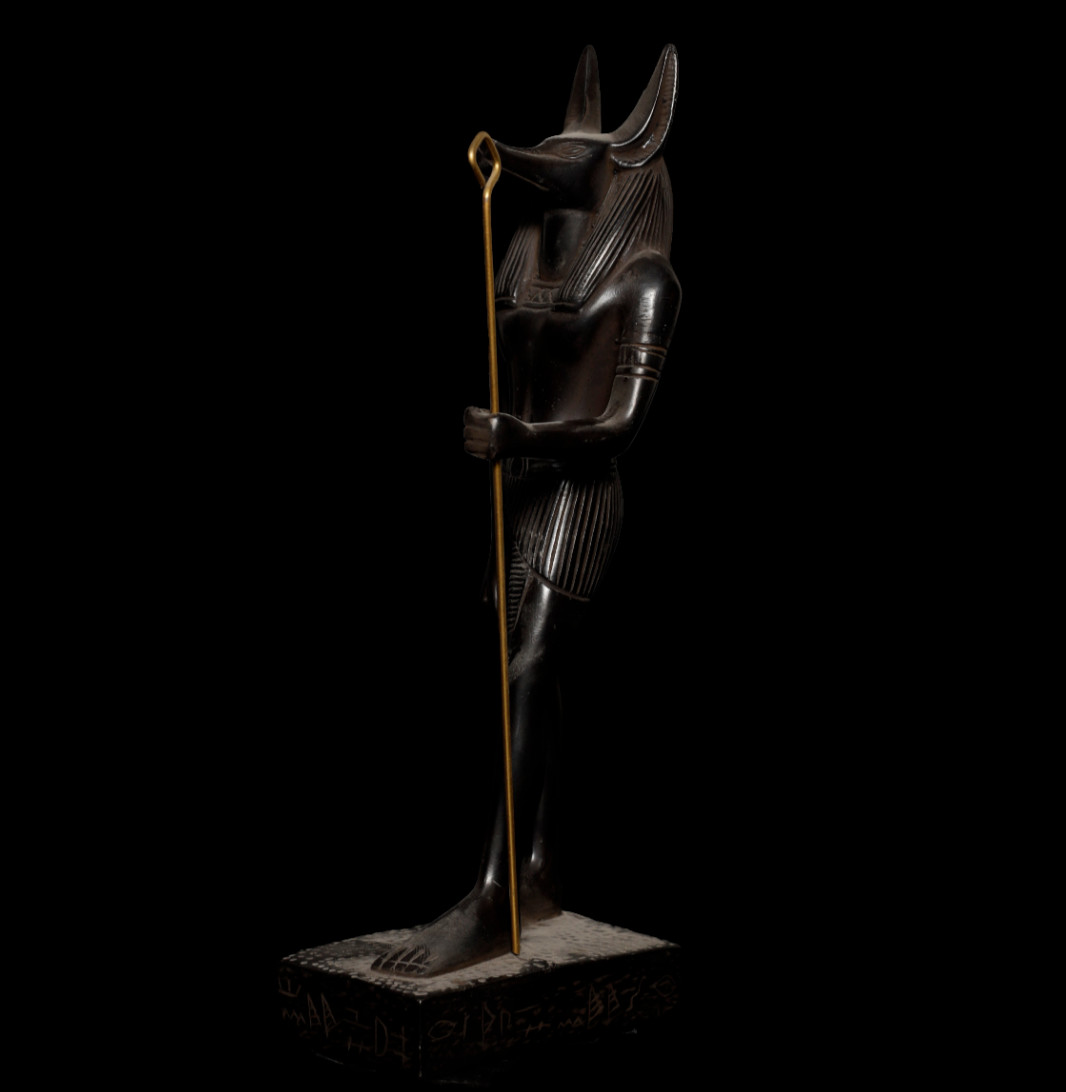 Egyptian Artifacts Unique Egyptian Pharaonic Statue Of Egyptian God Anubis BC