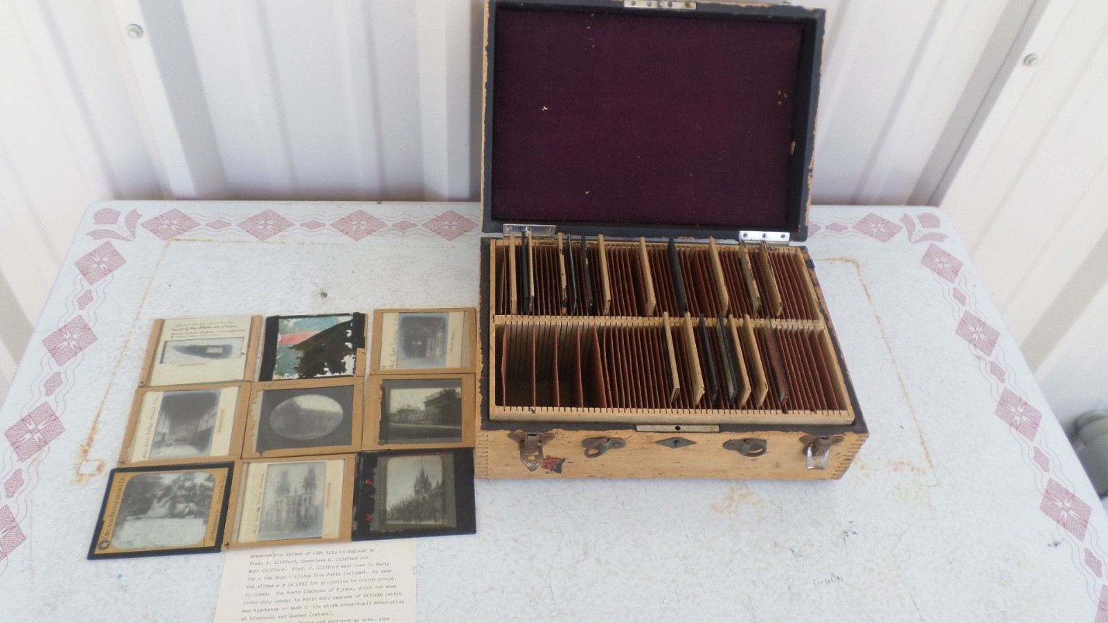 Over 35 Glass Magic Lantern Slides 1920s Trip to England Oxford over 100 years Over 35 Glass Magic Lantern Slides 1920s Trip to England Oxford over 100 years