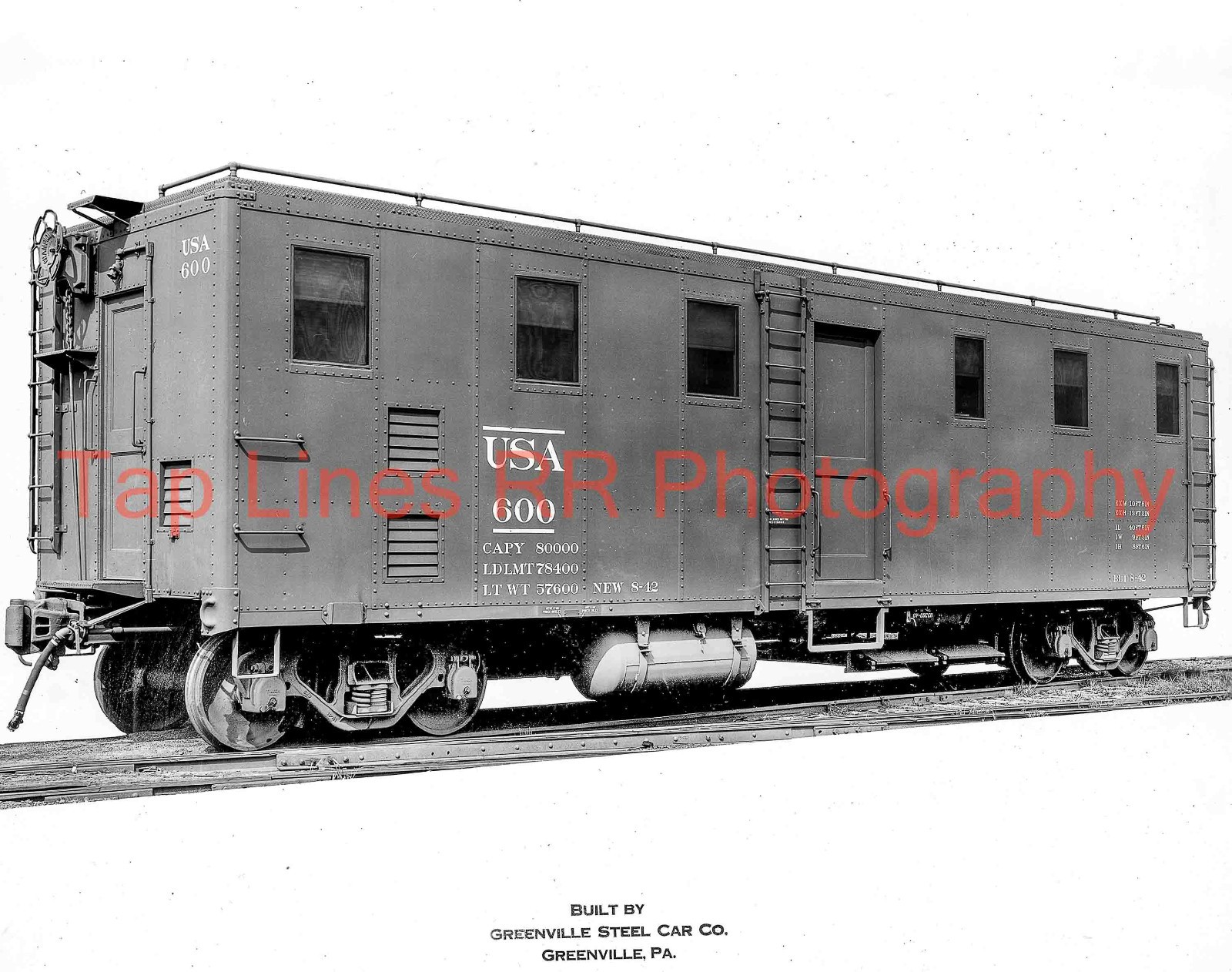 US Army USA 600 Troop Car 3/4 View 8-1942 NEW 8x10 PHOTO
