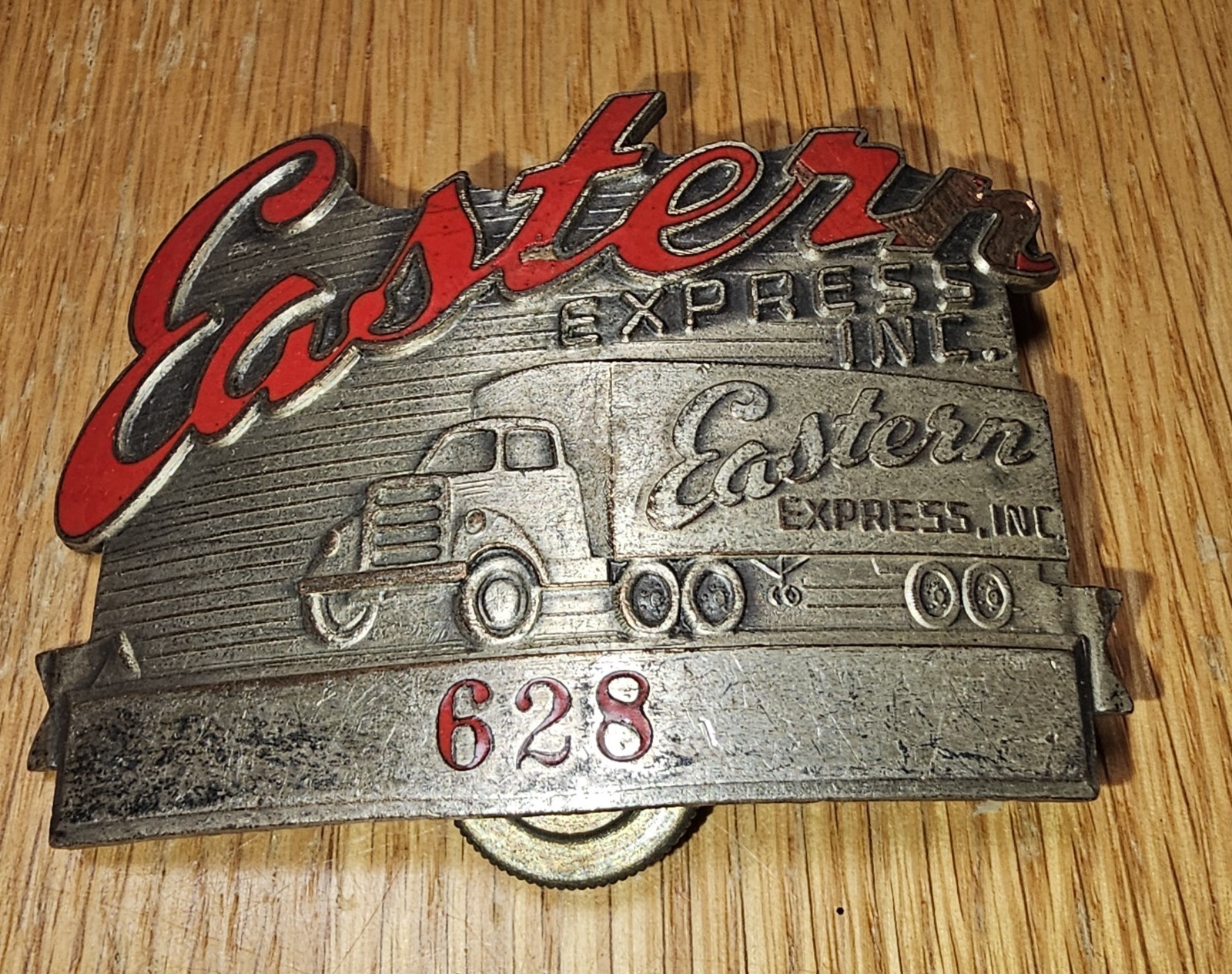 Rare Vintage Eastern Express Inc Trucking Trucker's Cap Hat Badge Pin Rare Vintage Eastern Express Inc Trucking Trucker's Cap Hat Badge Pin
