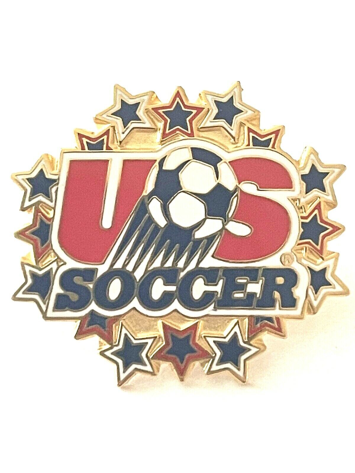 US Soccer Strike Zone Stars Vintage Collectible Lapel Pin