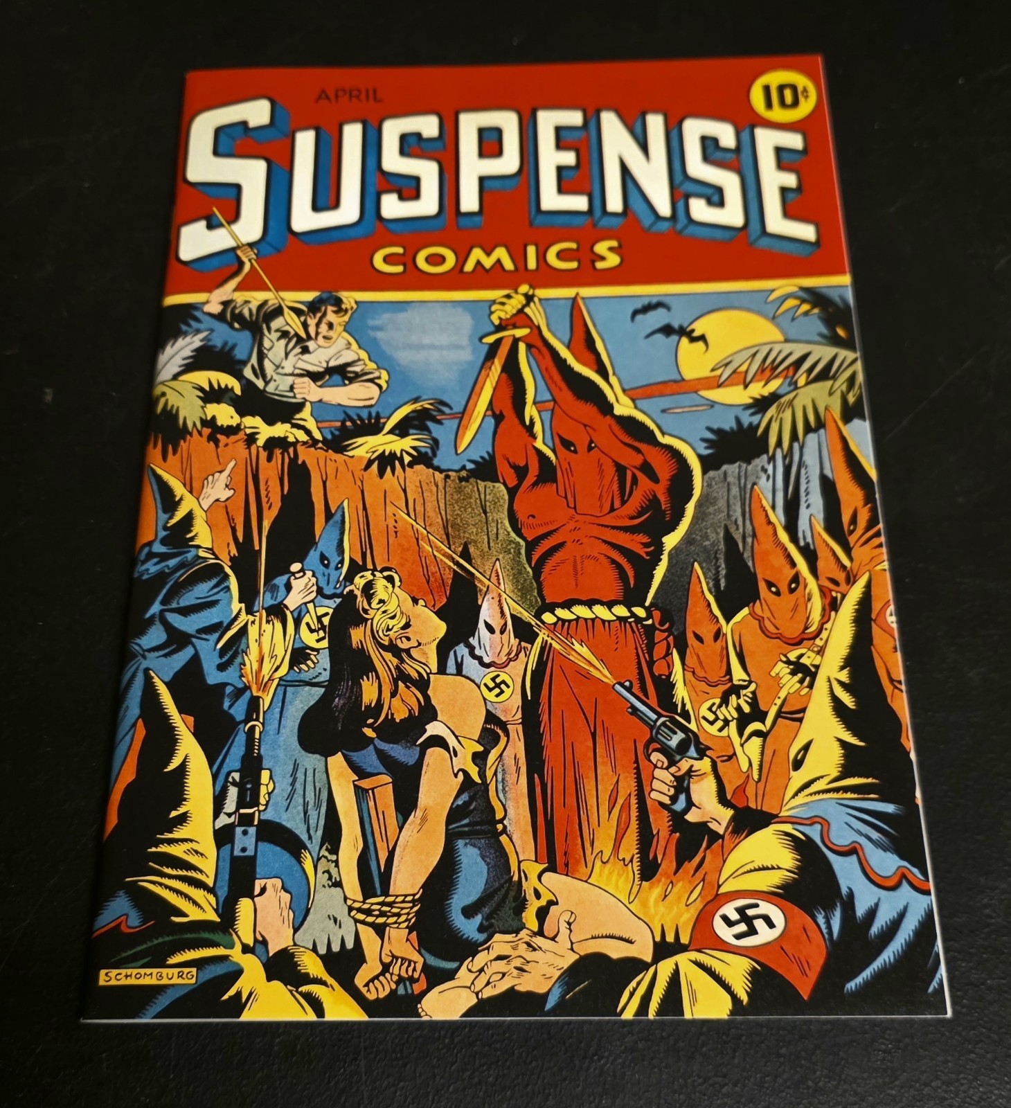 Suspense Comics # 3 Beautiful Near Mint Newsprint Replica Suspense Comics # 3 Beautiful Near Mint Newsprint Replica