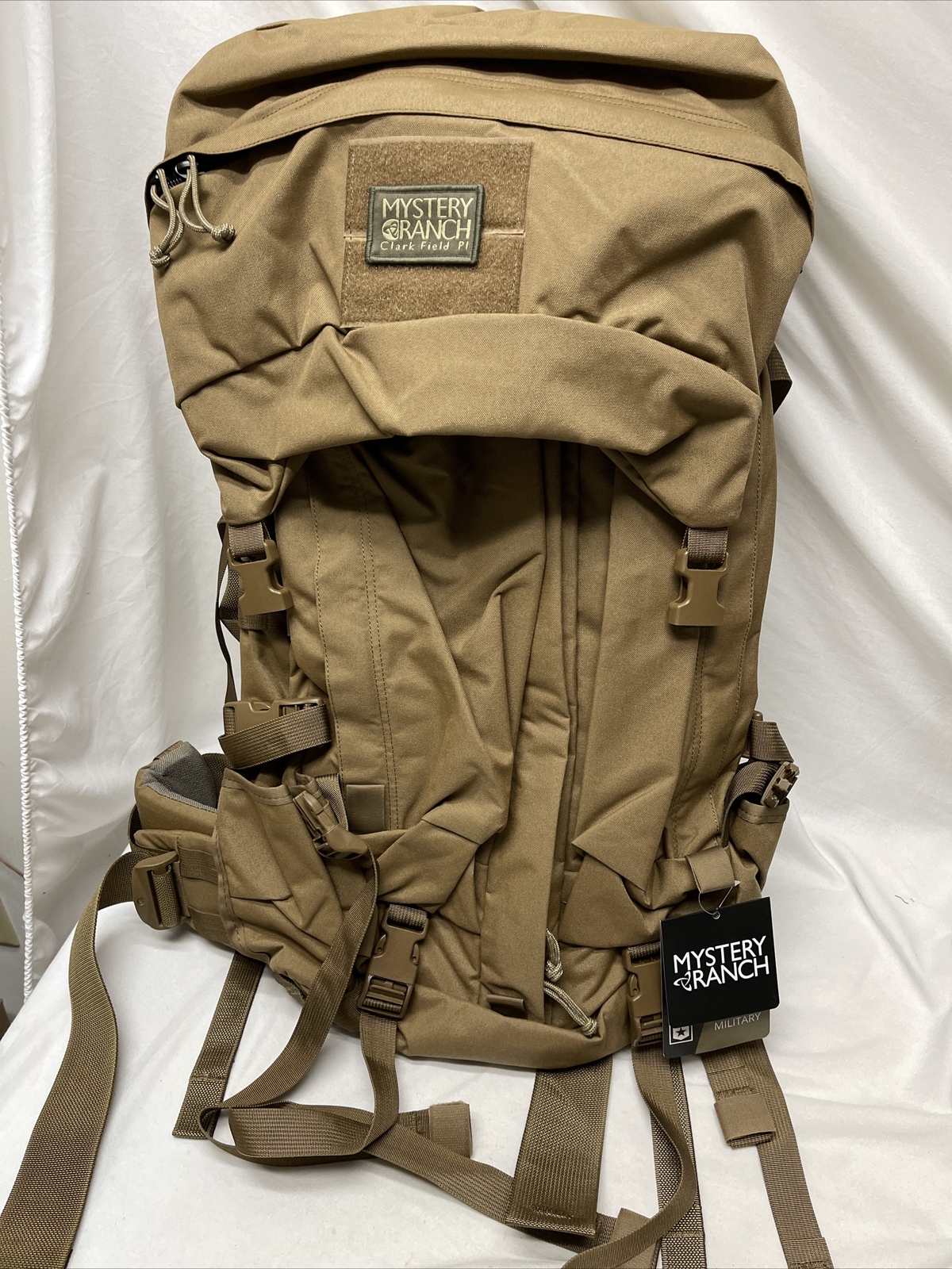 DISCONTINUED Mystery Ranch SATL Field Pack Coyote Backpack DISCONTINUED Mystery Ranch SATL Field Pack Coyote Backpack