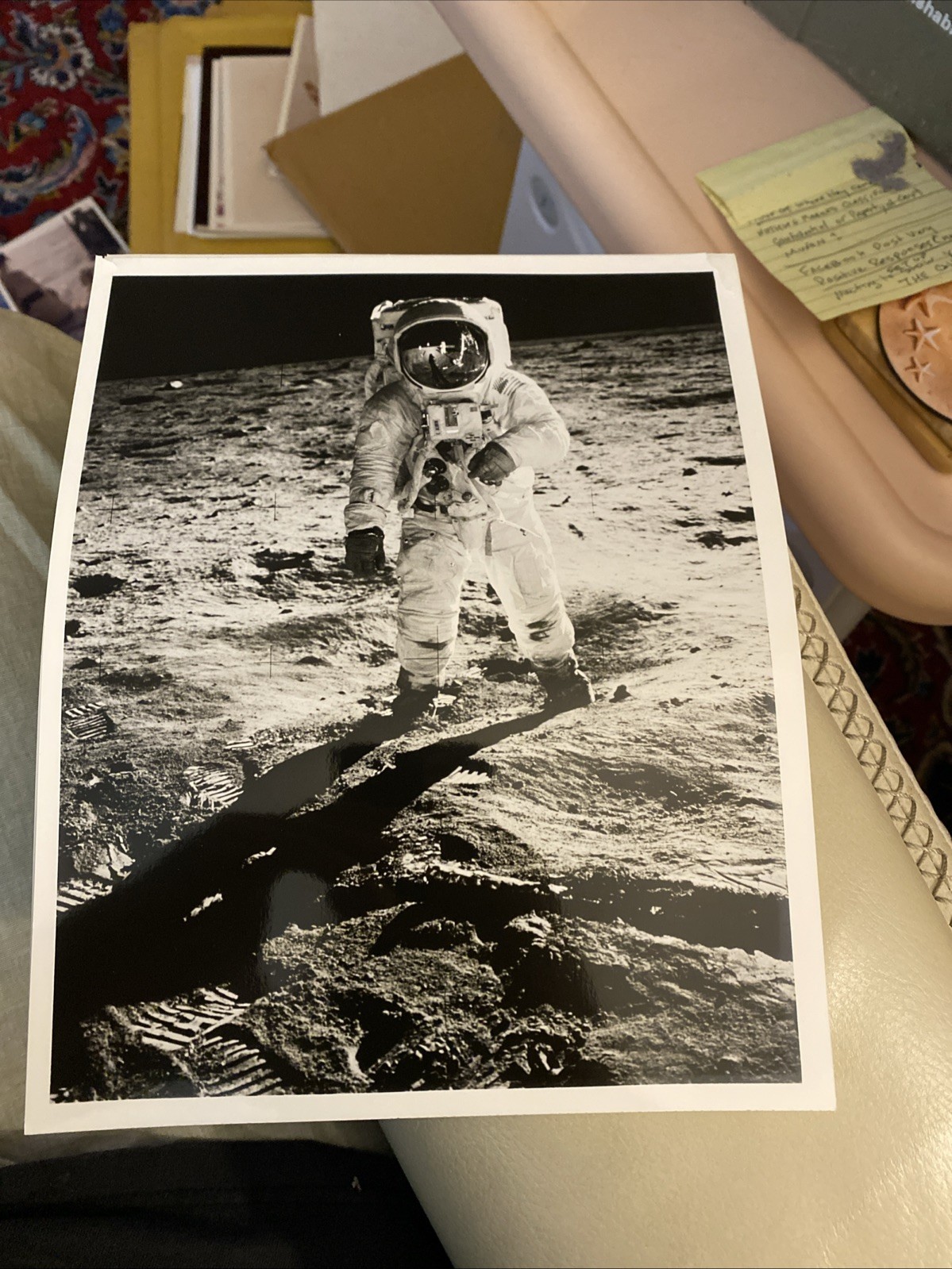 July 20, 1969 NASA Photo of Apollo 11 Moon Landing Aldrin on The Moons Surface July 20, 1969 NASA Photo of Apollo 11 Moon Landing Aldrin on The Moons Surface