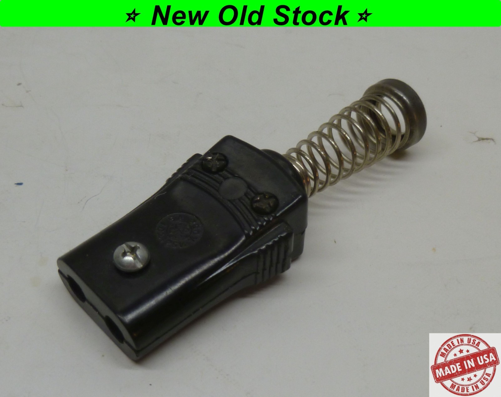 Vintage Bakelite GE Heater Appliance Plug - 10A@125V - General Electric Vintage Bakelite GE Heater Appliance Plug - 10A@125V - General Electric