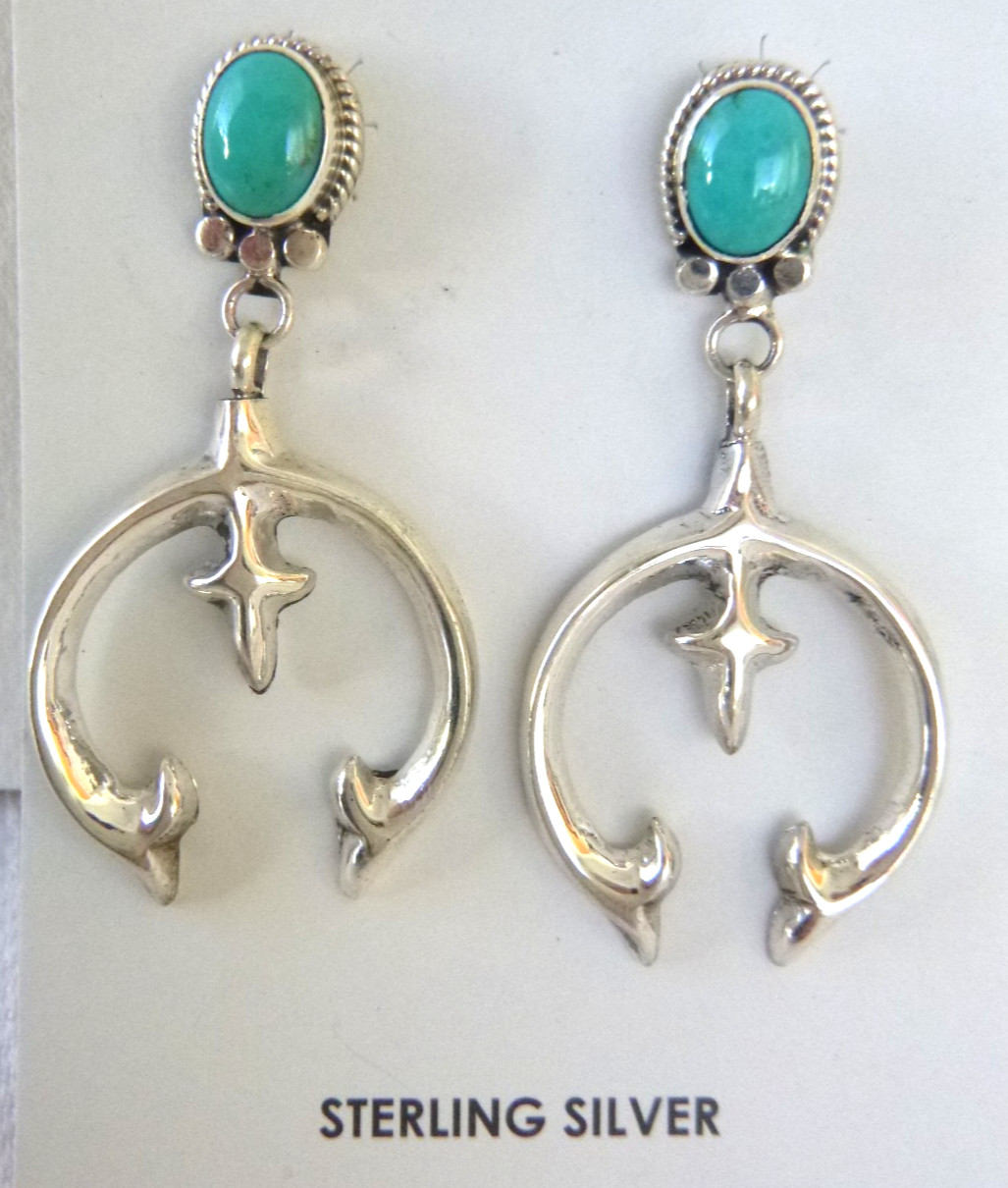 NWT Navajo Sharon McCarthy Turquoise Naja 2\ NWT Navajo Sharon McCarthy Turquoise Naja 2\