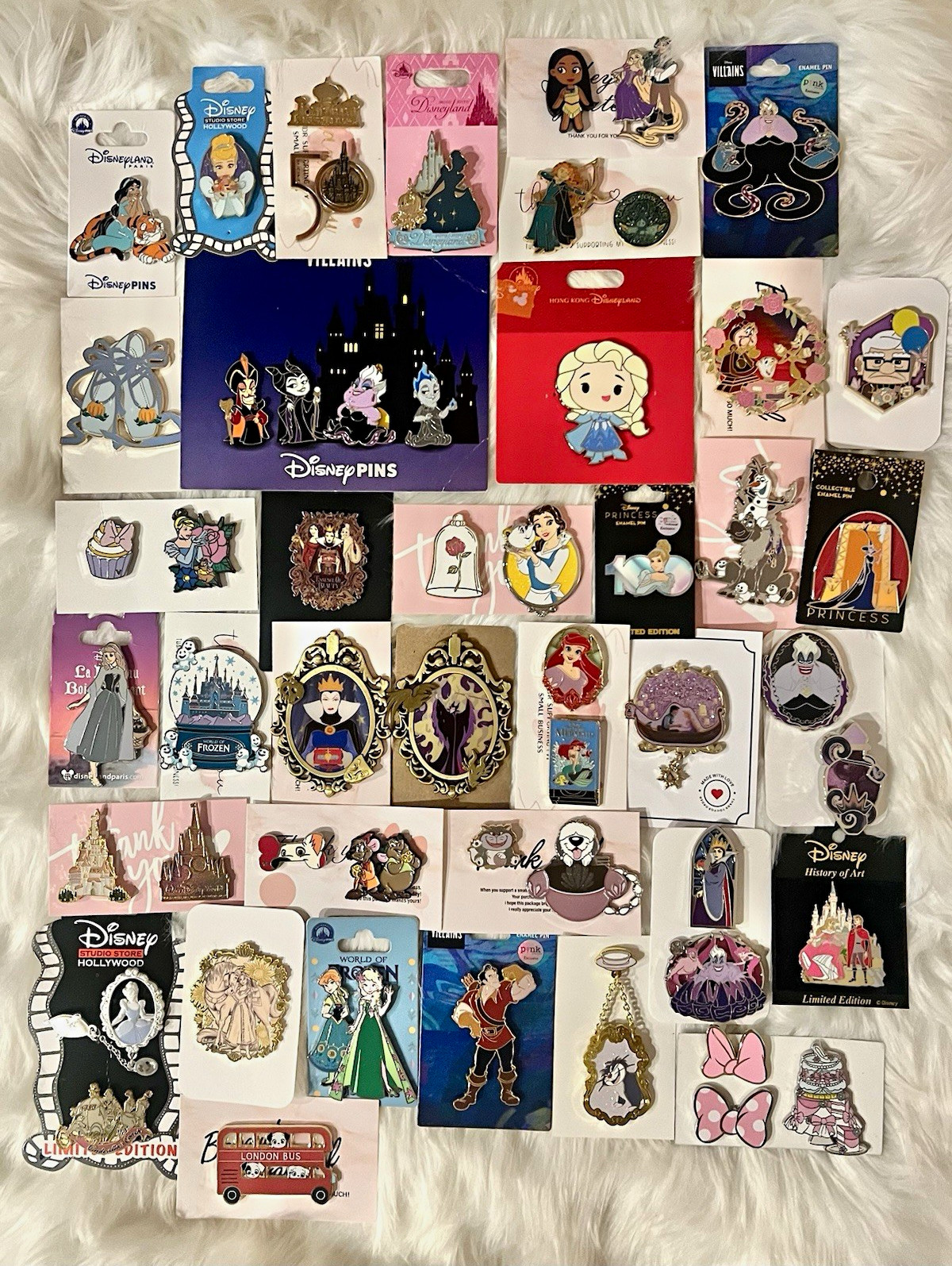 ATTN RESELLERS: Fill Up Your Pinboards Collection of 54 Auth Disney Pins