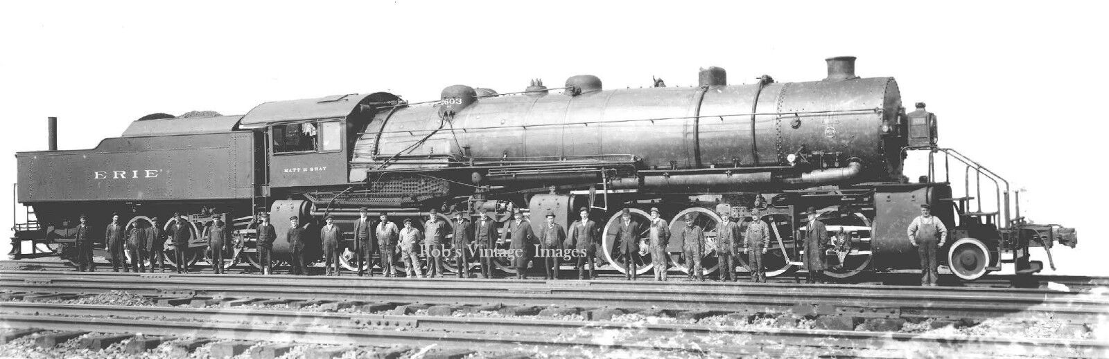 Erie Railroad GIant Triplex Steam Locomotive 1504 \