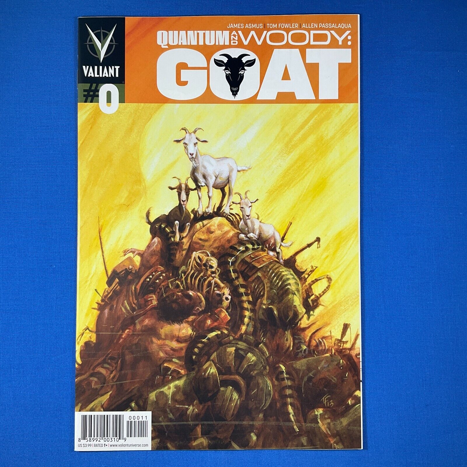 Quantum and Woody GOAT #0 One-Shot VALIANT ENTERTAINMENT COMICS 2014