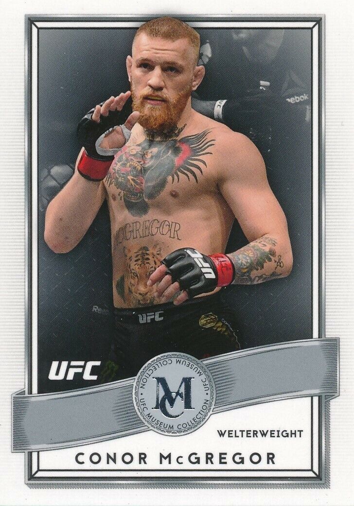2016 TOPPS UFC MUSEUM COLLECTION CARD SILVER CONOR MCGGREGOR #14