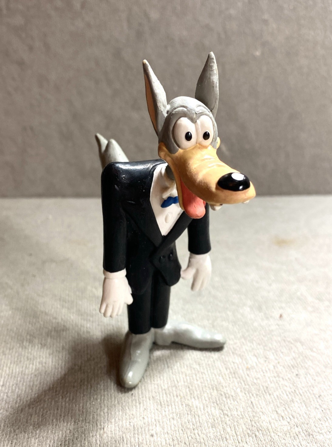 Vintage PVC 1994 Tex Avery “The Wolf”- Belgium - Demons & Merveilles - 4” 100%