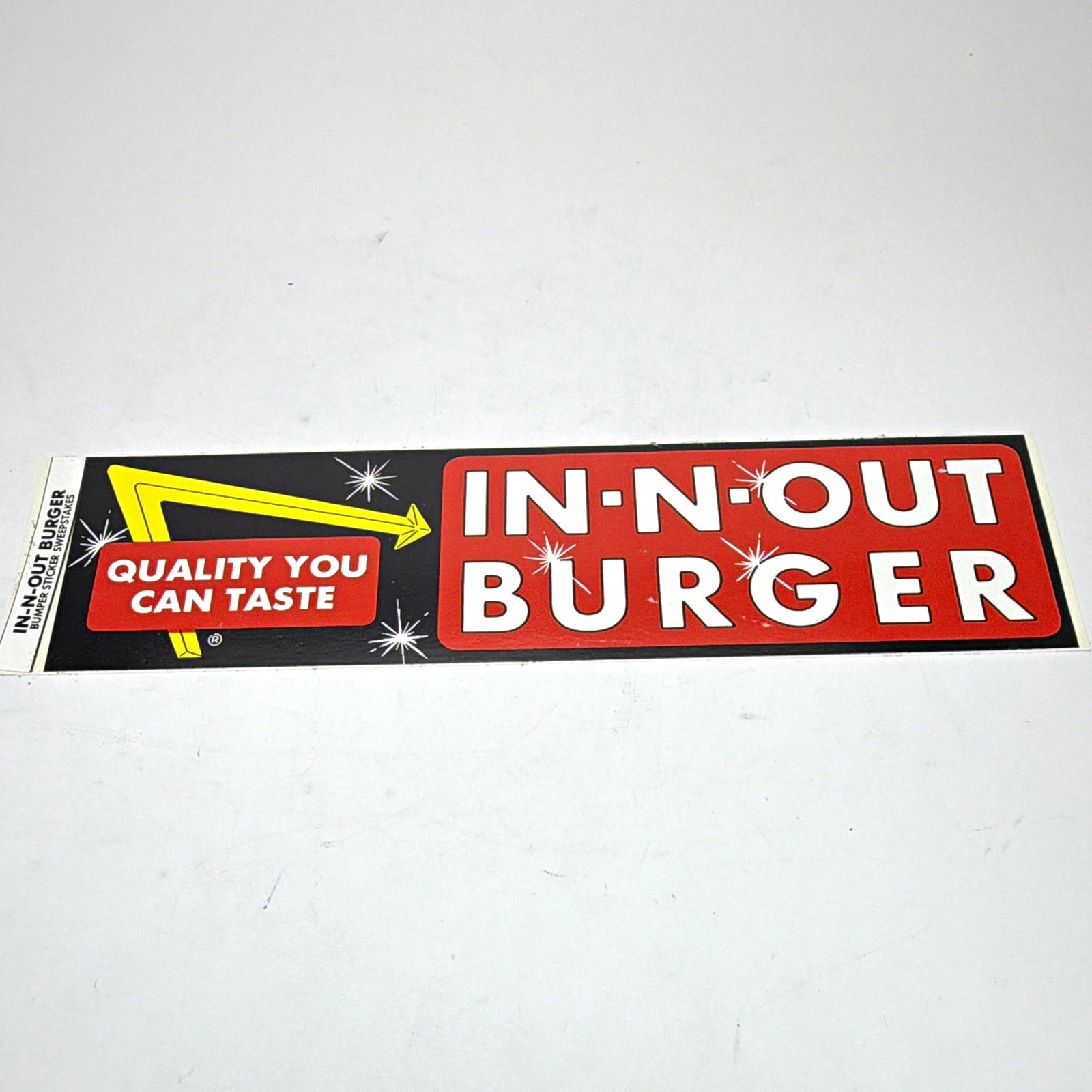 Vintage Sweepstakes In-N-Out Burger Vintage Sweepstakes In-N-Out Burger