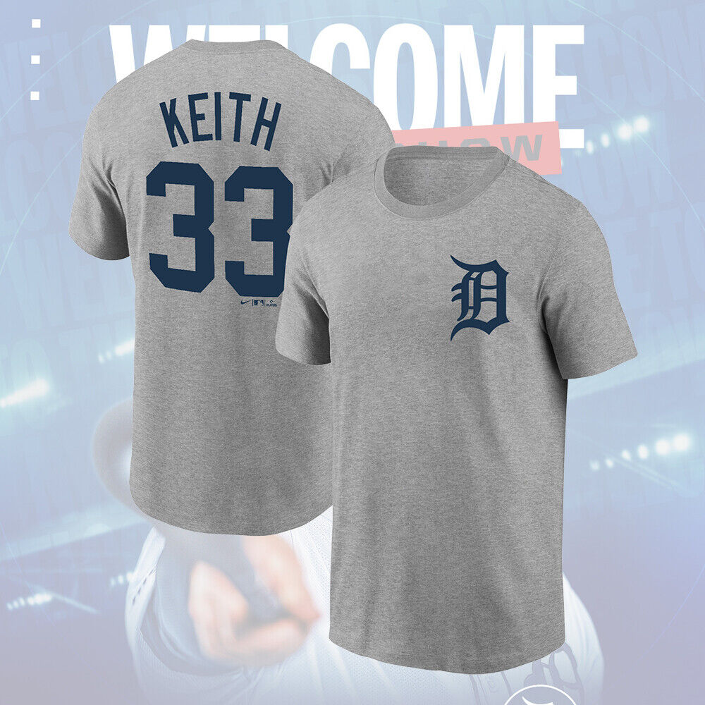 FREESHIP - Welcome Colt Keith #33 Detroit Tigers Player Name & Number T-Shirt