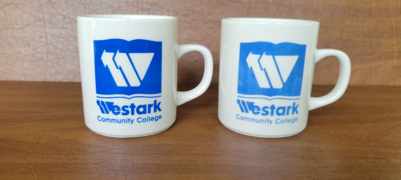 Vintage Westark Community College Coffee Cup Lot Of 2 Vintage Westark Community College Coffee Cup Lot Of 2