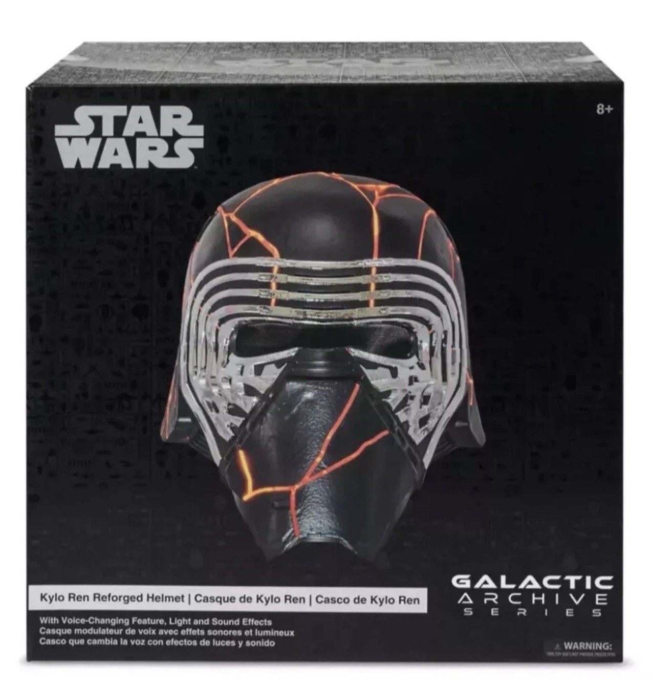Disney Parks 2025 Star Wars Galactic Archive Series Kylo Ren Reforged Helmet New Disney Parks 2025 Star Wars Galactic Archive Series Kylo Ren Reforged Helmet New