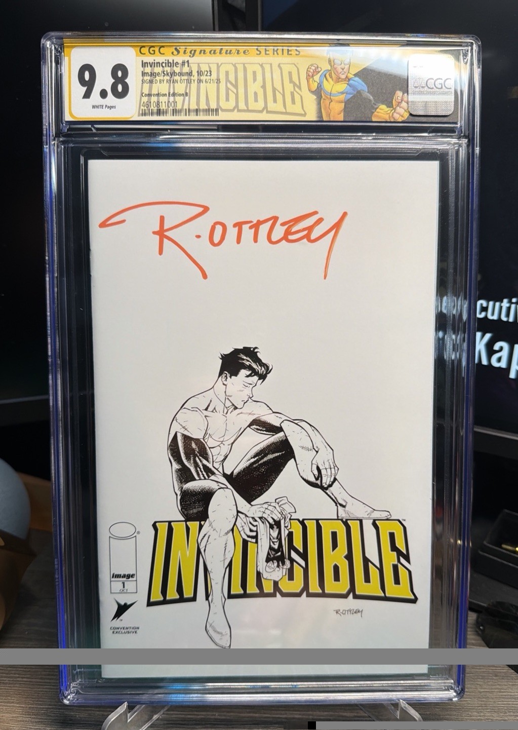💫INVINCIBLE #1 – CGC 9.8– 10/2023 - SIGNED BY RYAN OTTLEY Custom Label 💫INVINCIBLE #1 – CGC 9.8– 10/2023 - SIGNED BY RYAN OTTLEY Custom Label