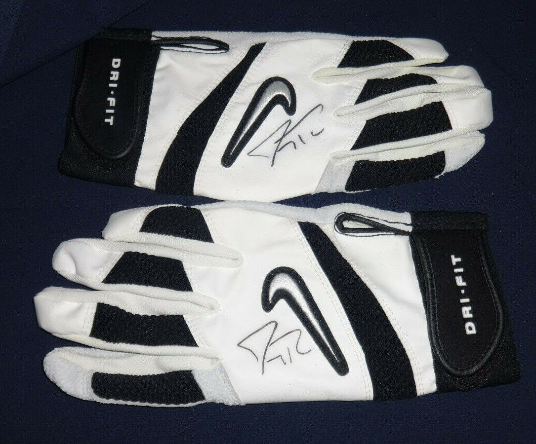 Jeremy Reed Team Issued Seattle Mariners Tacoma Rainiers Signed Batting Gloves