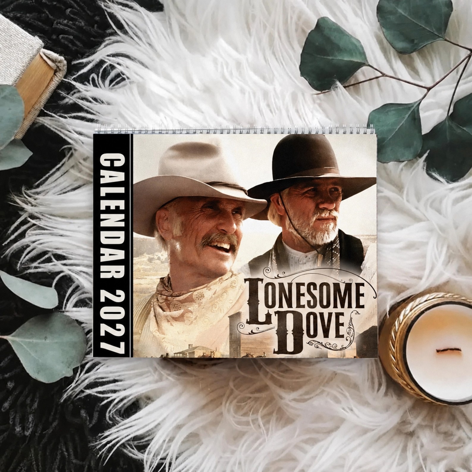 Lonesome Dove 2027 Wall Calendar, Western Cowboys Biscuits and Ho Fan Gifts Lonesome Dove 2027 Wall Calendar, Western Cowboys Biscuits and Ho Fan Gifts