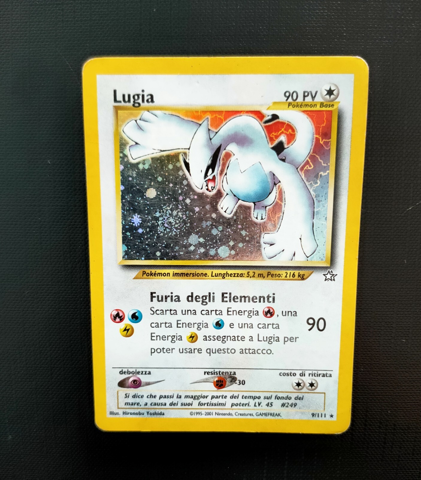 Lugia Pokemon 9/111 Lugia Pokemon 9/111
