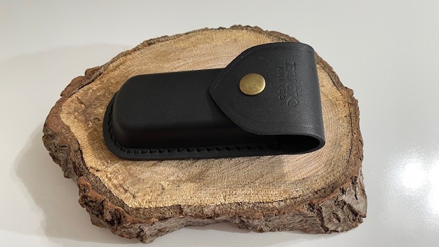 BUCK 110USA (Sheath Only) Black Leather Sheath - Great Condition BUCK 110USA (Sheath Only) Black Leather Sheath - Great Condition