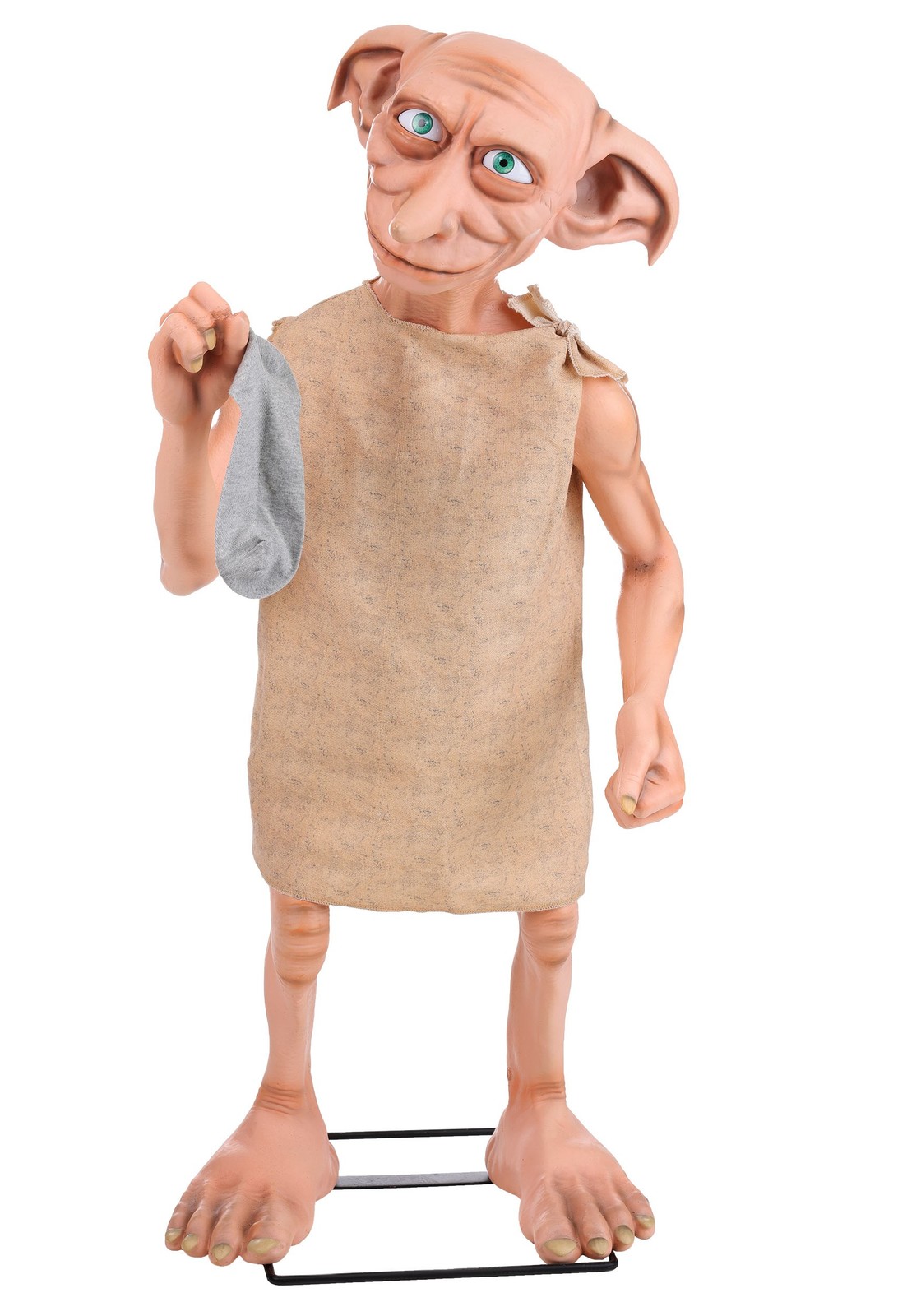 3.5FT Life Size Animated Harry Potter Dobby with Sock Decoration 3.5FT Life Size Animated Harry Potter Dobby with Sock Decoration