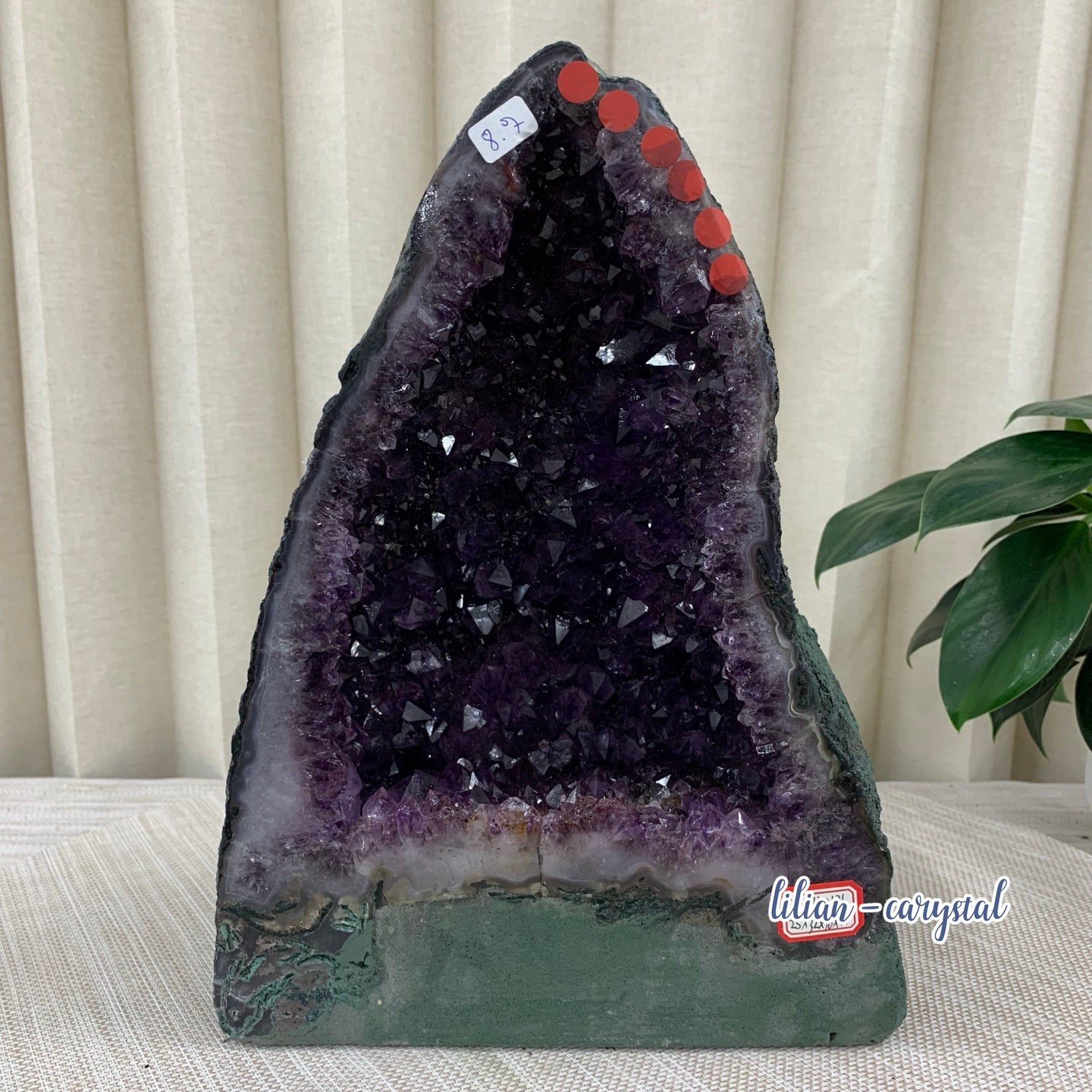19.1LB Natural Amethyst Cathedral English Cluster Crystal Specimen Healing 19.1LB Natural Amethyst Cathedral English Cluster Crystal Specimen Healing
