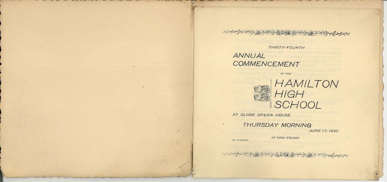 ANTIQUE 1895 Hamilton Ohio ANTIQUE 1895 Hamilton Ohio
