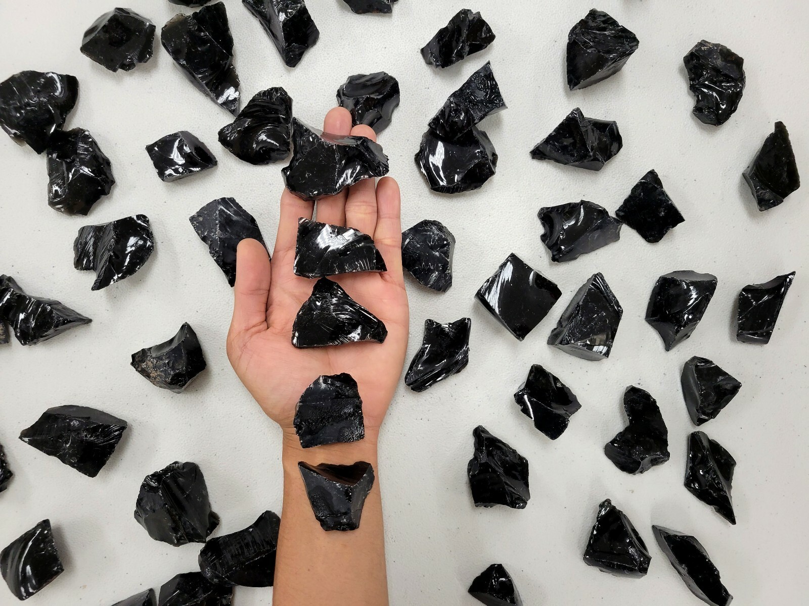 Rough Black Obsidian Crystals Stone Chunks Bulk Raw Natural Healing Gemstones Rough Black Obsidian Crystals Stone Chunks Bulk Raw Natural Healing Gemstones