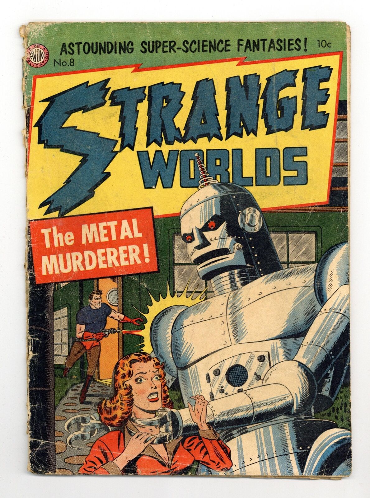 Strange Worlds #8 GD- 1.8 1952