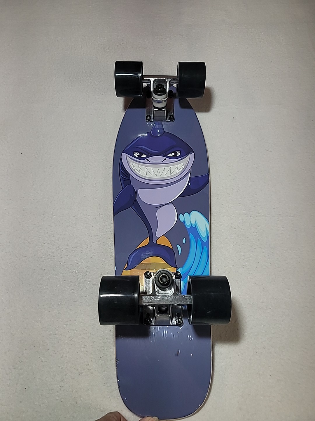 KO-ON Skateboard Complete Skateboards 22 Inch Mini Cruiser Diego Jaws Kids, Fun KO-ON Skateboard Complete Skateboards 22 Inch Mini Cruiser Diego Jaws Kids, Fun