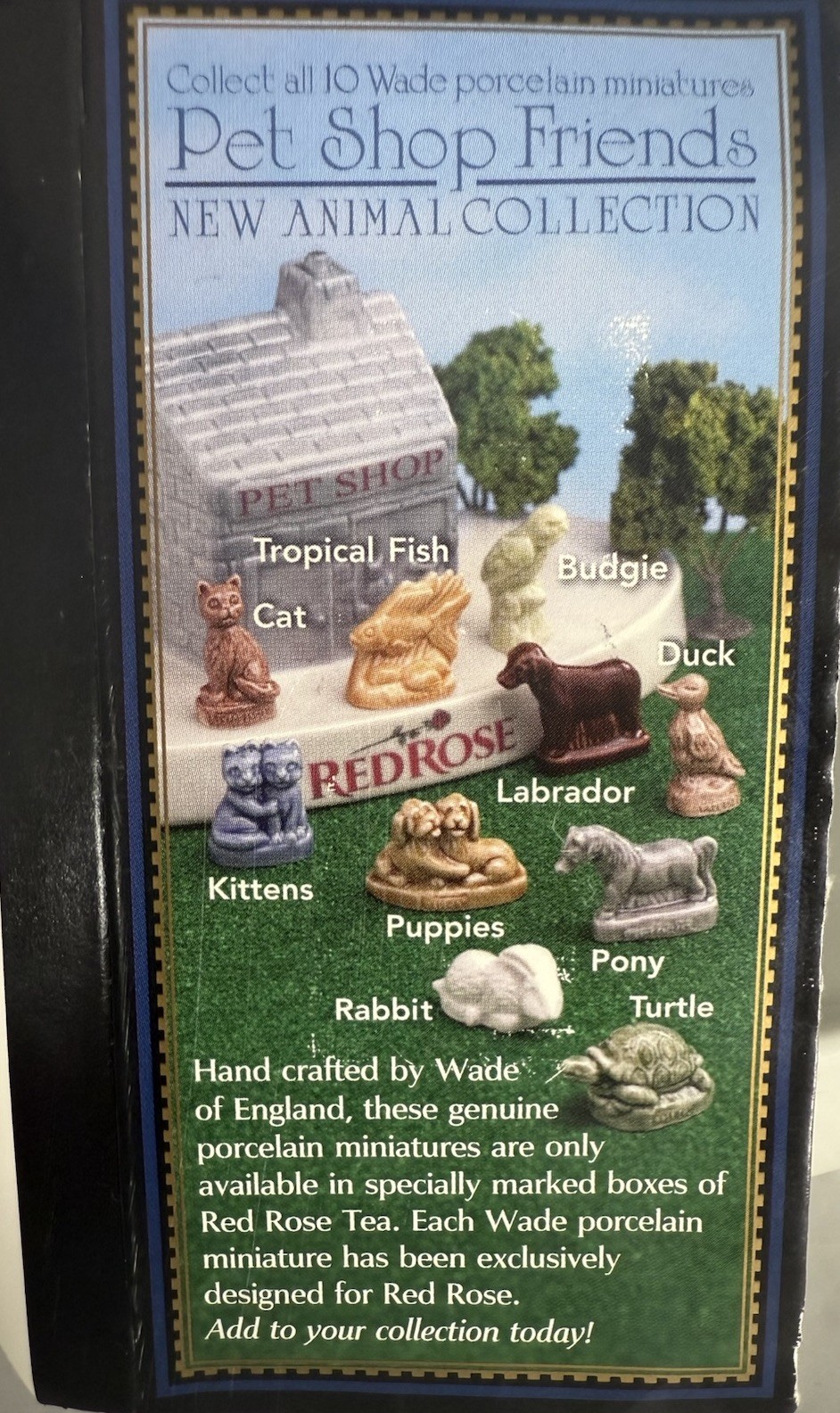 RRT Promo - “ Pet Shop Friends “ By Wade Of England - Factory Sealed Mint Set RRT Promo - “ Pet Shop Friends “ By Wade Of England - Factory Sealed Mint Set