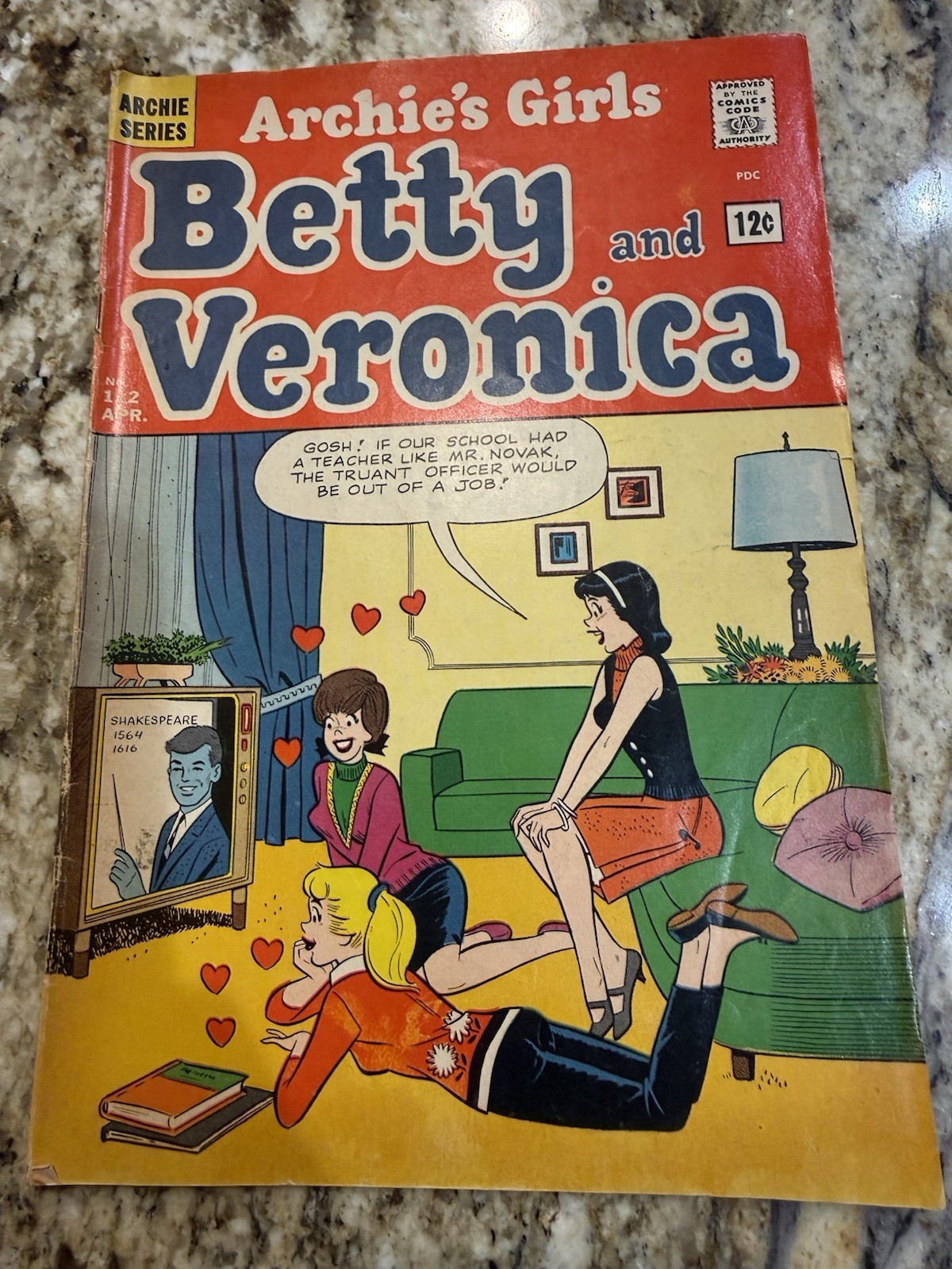 Archie Series BETTY & VERONICA #112 April 1965 Archie Series BETTY & VERONICA #112 April 1965