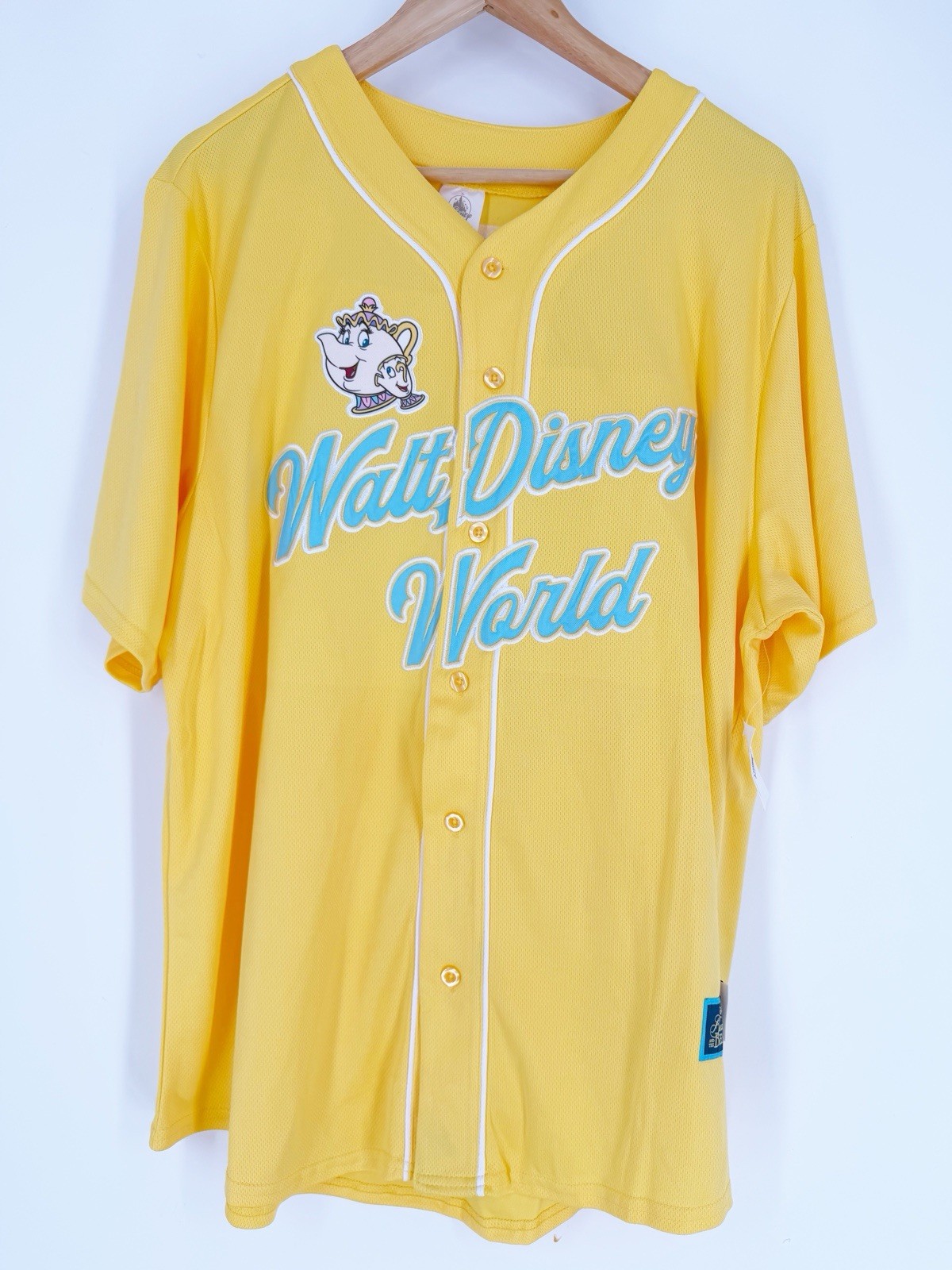 NEW Disney Parks WDW Princess Belle Beauty Beast Baseball Jersey Adult XXXL NWT NEW Disney Parks WDW Princess Belle Beauty Beast Baseball Jersey Adult XXXL NWT