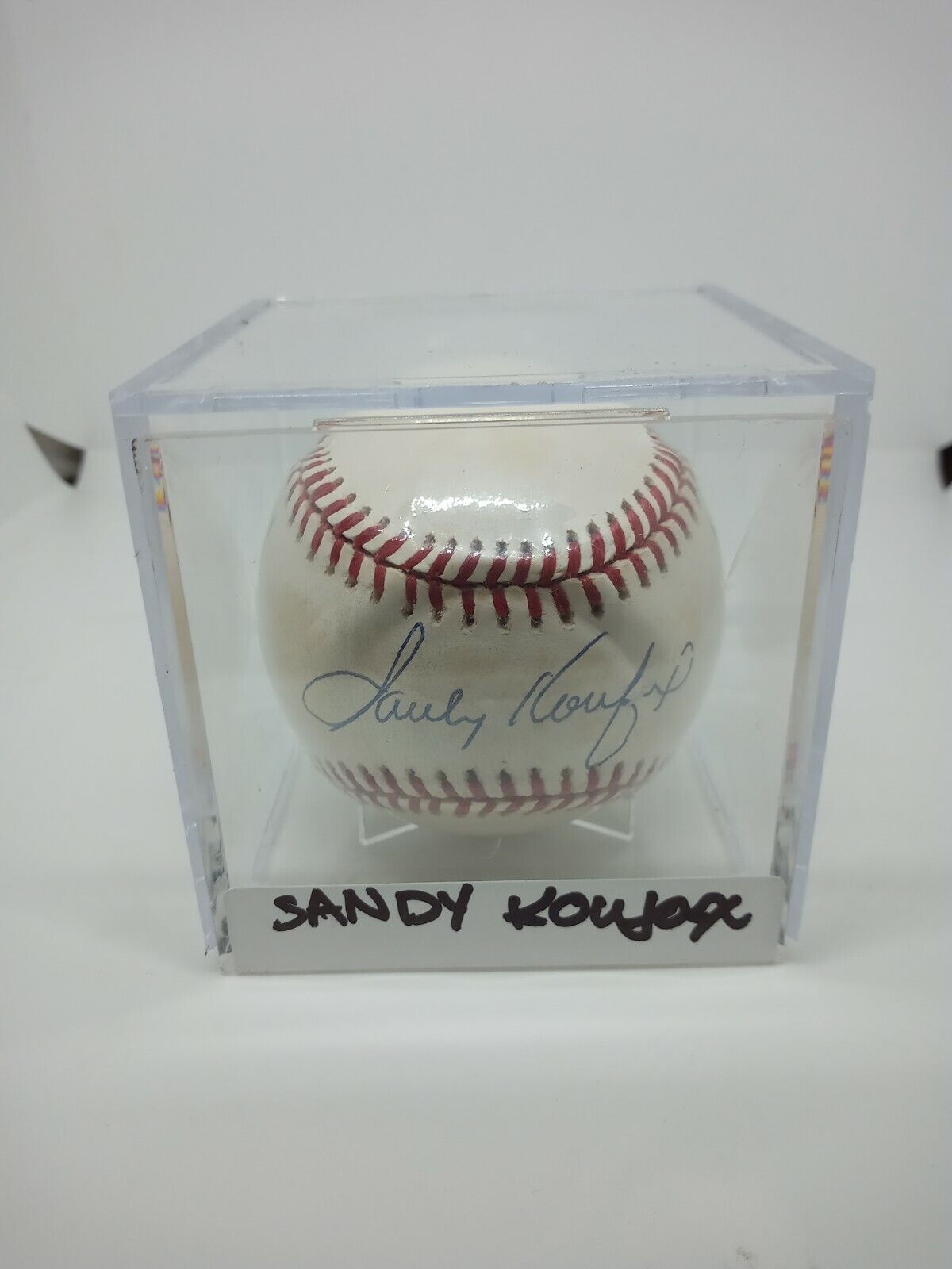 Sandy Koufax autographed baseball Authentic