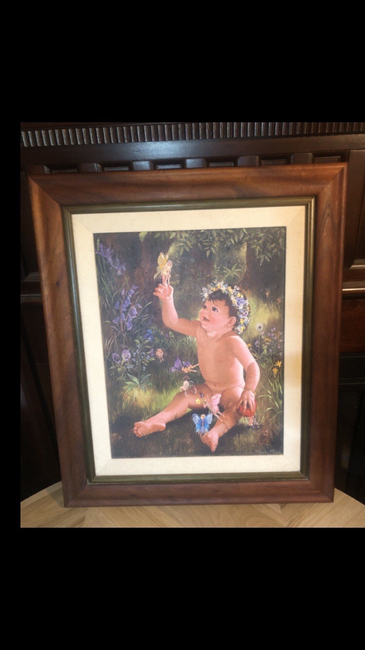 Solid Koa Wood Frame “17x20” Free Mary Koski Signed Numbered Giclee Included