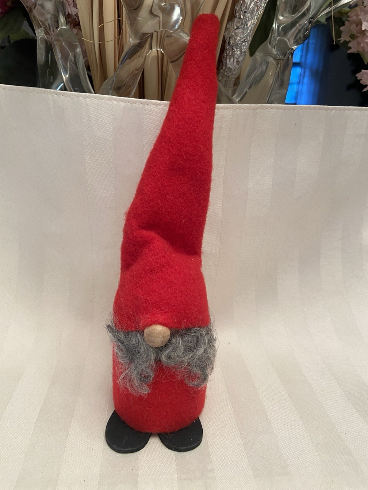 Vintage Swedish Wooden Santa Gnome 10” Christmas Made in Sweden Vintage Swedish Wooden Santa Gnome 10” Christmas Made in Sweden