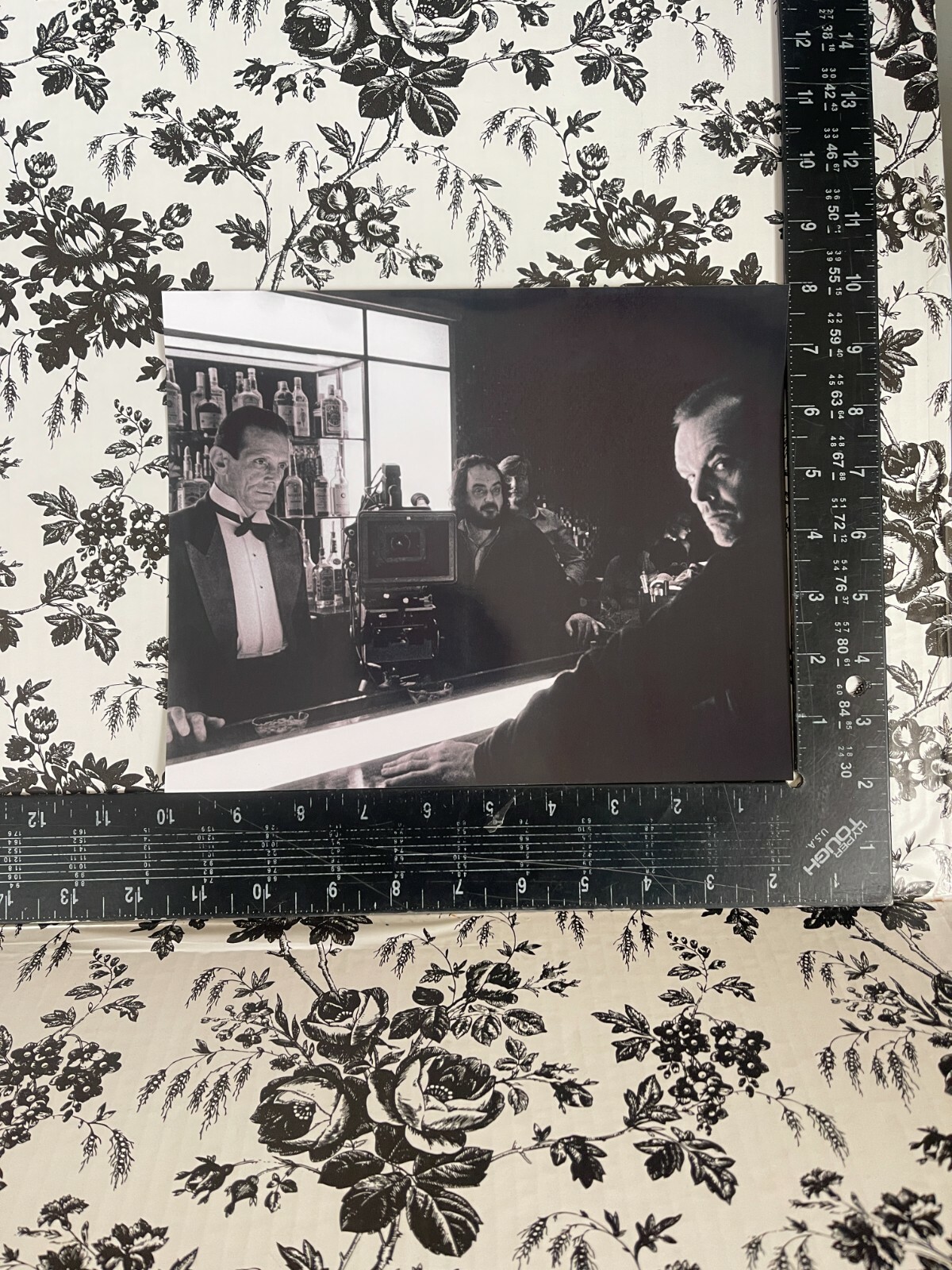 Stanley Kubrick Jack Nicholson bar scene from The Shining 8X10 PUBLICITY PHOTO
