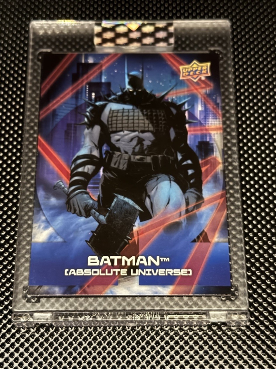 SDCC 2026 Exclusive DC Absolute Batman Shoe Palace Upper Deck CARD ONLY /450 SDCC 2026 Exclusive DC Absolute Batman Shoe Palace Upper Deck CARD ONLY /450