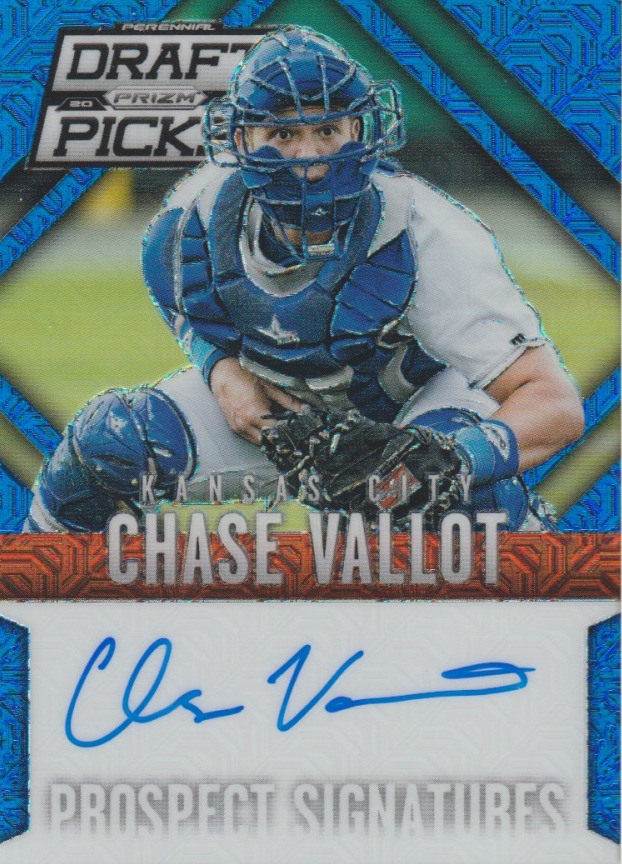 Chase Vallot 2014 Panini Prizm Draft Picks RC rookie auto autograph card 40 /75