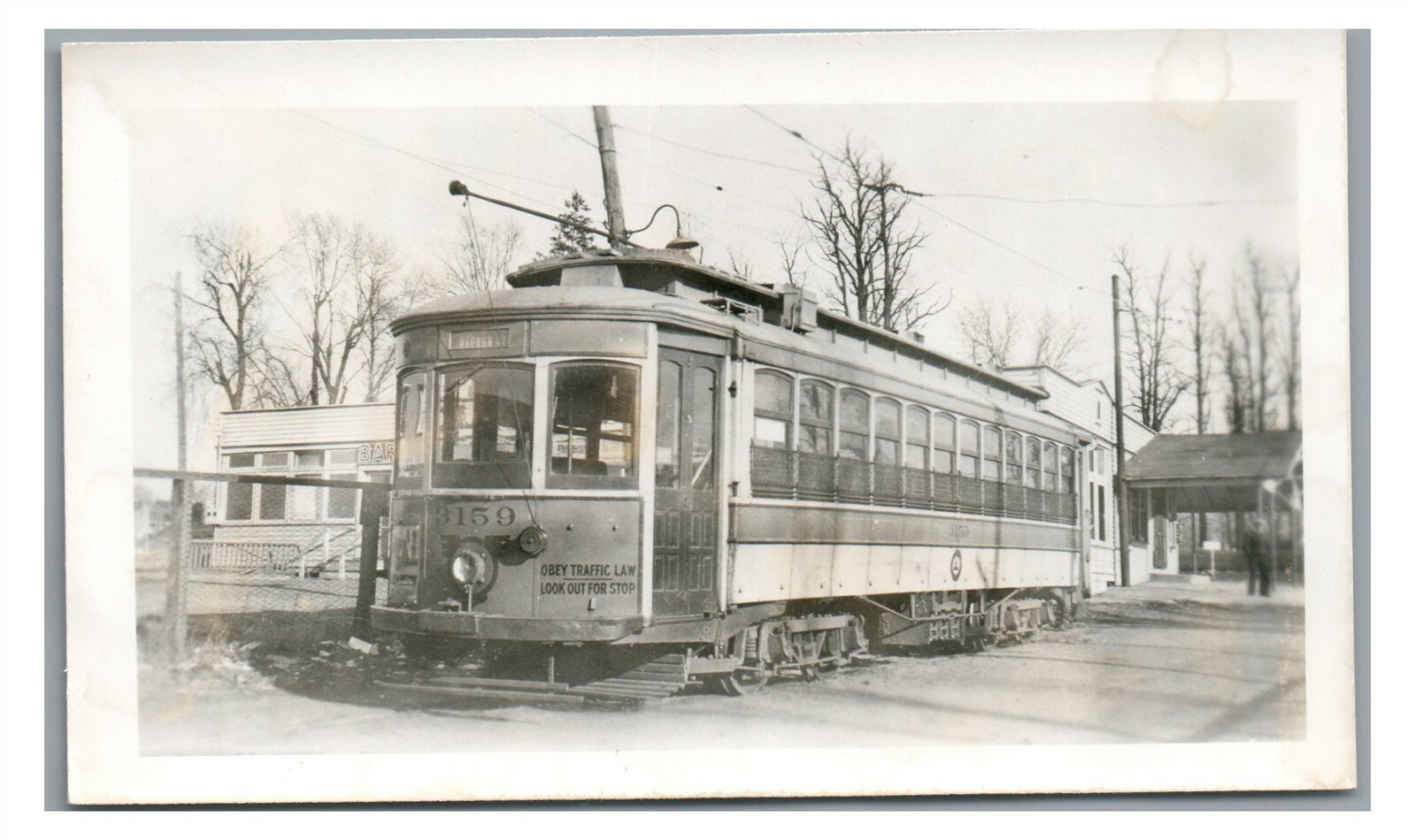 PSCT PUBLIC SERVICE OF NEW JERSEY Trolley 3159 Diner NJ Photo PSCT PUBLIC SERVICE OF NEW JERSEY Trolley 3159 Diner NJ Photo