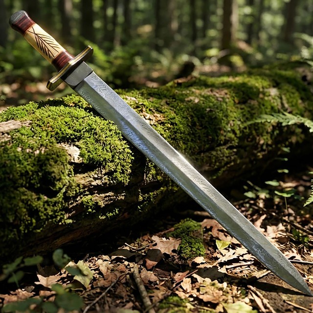 Armory Replicas Hand Forged Nordic Damascus Steel Viking Sword