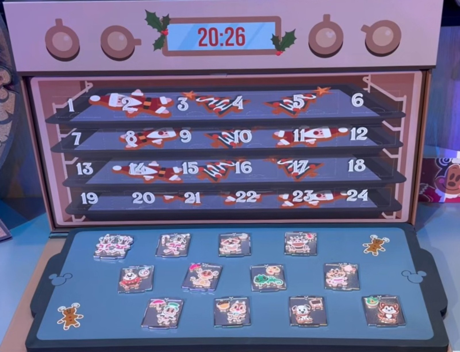 Presale Order-Disney 2026 Christmas Advent Calendar LE 5750 Pin Set Presale Order-Disney 2026 Christmas Advent Calendar LE 5750 Pin Set