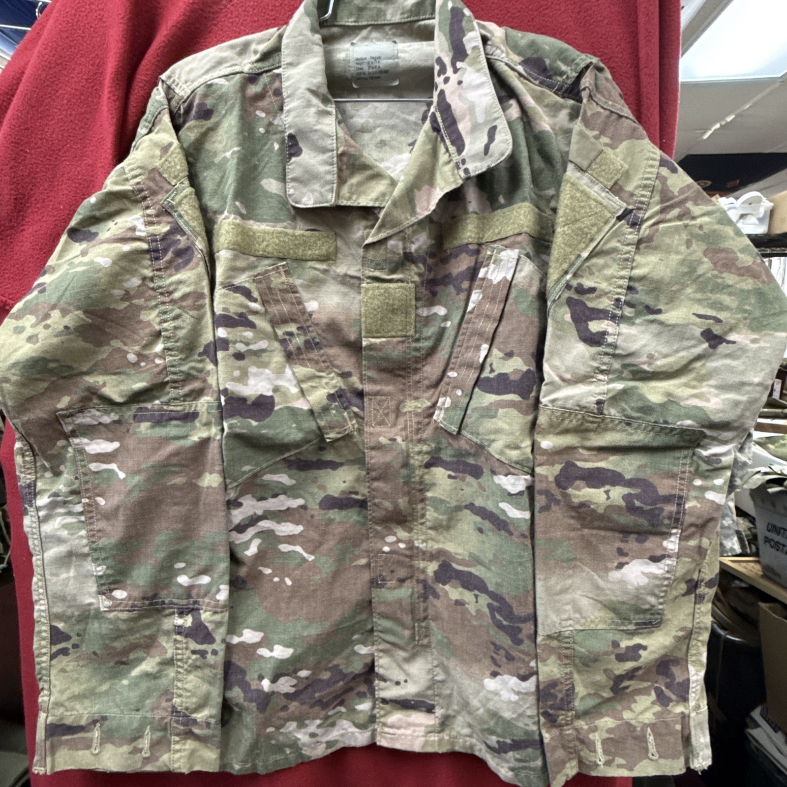 NOS Large Regular Combat Frac Top Uniform OCP ZIPPER (127mg) NOS Large Regular Combat Frac Top Uniform OCP ZIPPER (127mg)