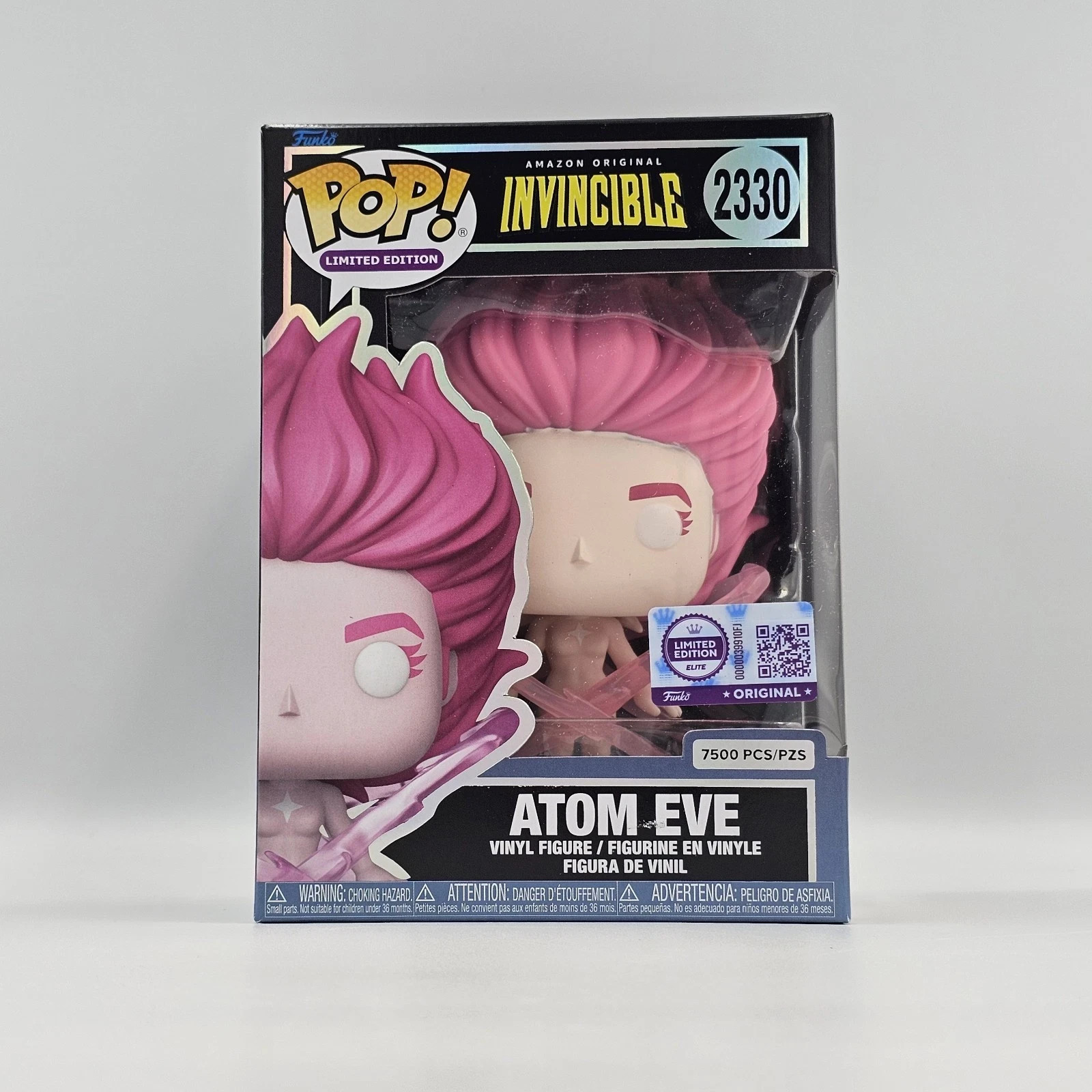 Funko Pop Invincible Atom Eve Pink Energy #2330 LE /7500 Limited Ed New IN HAND
