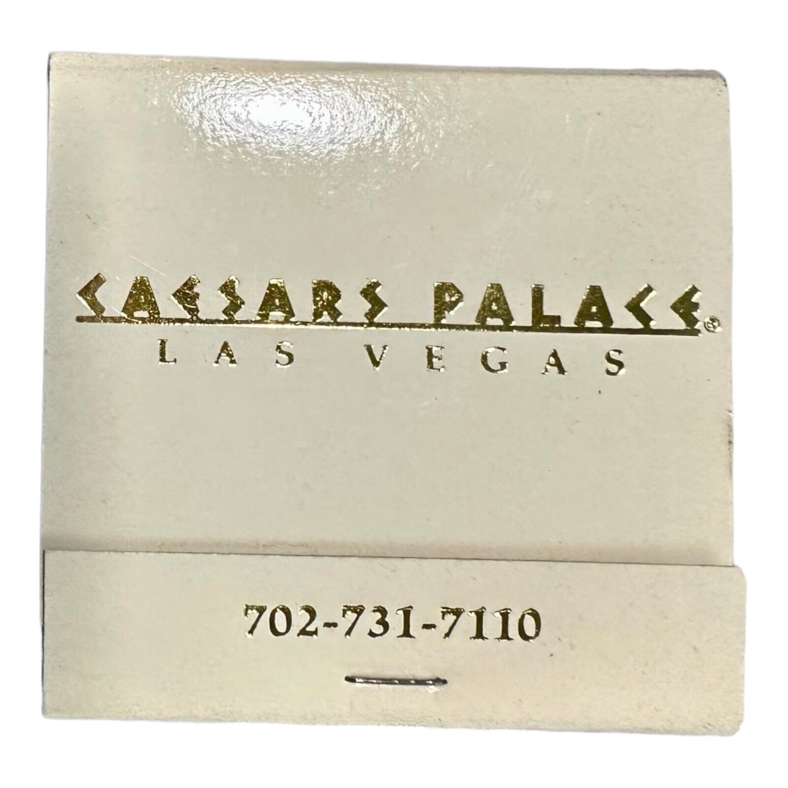 Vintage Caesars Palace Casino Hotel Las Vegas Nevada Matchbook Unstruck Full