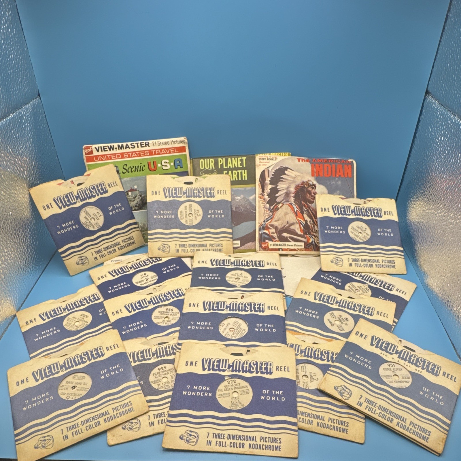 Lot Of 19 Vintage View-Master Reels Lot Of 19 Vintage View-Master Reels