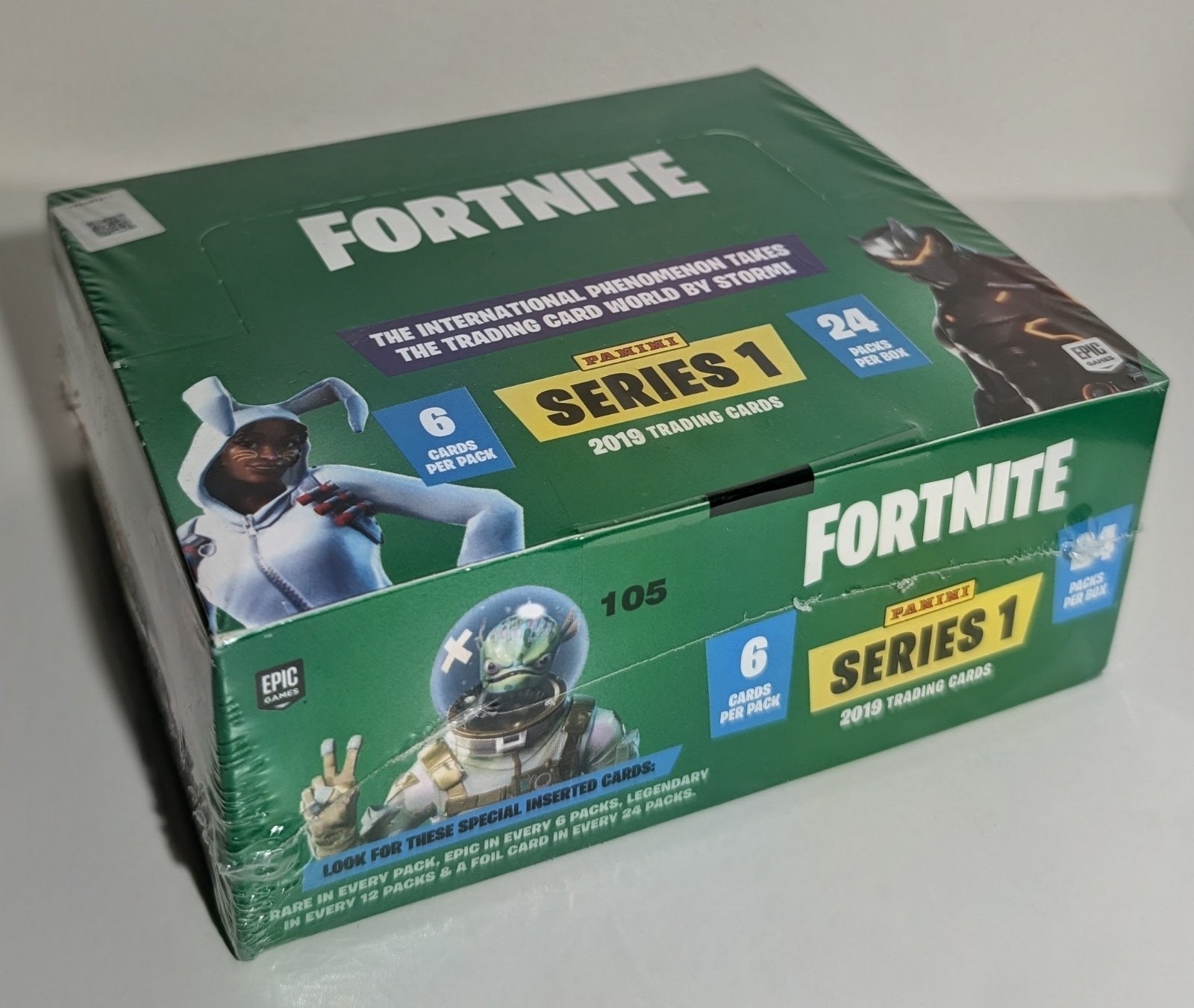 Panini Fortnite TCG Series 1 (2019) Sealed Hobby Box 24 Packs Black Knight Holo? Panini Fortnite TCG Series 1 (2019) Sealed Hobby Box 24 Packs Black Knight Holo?