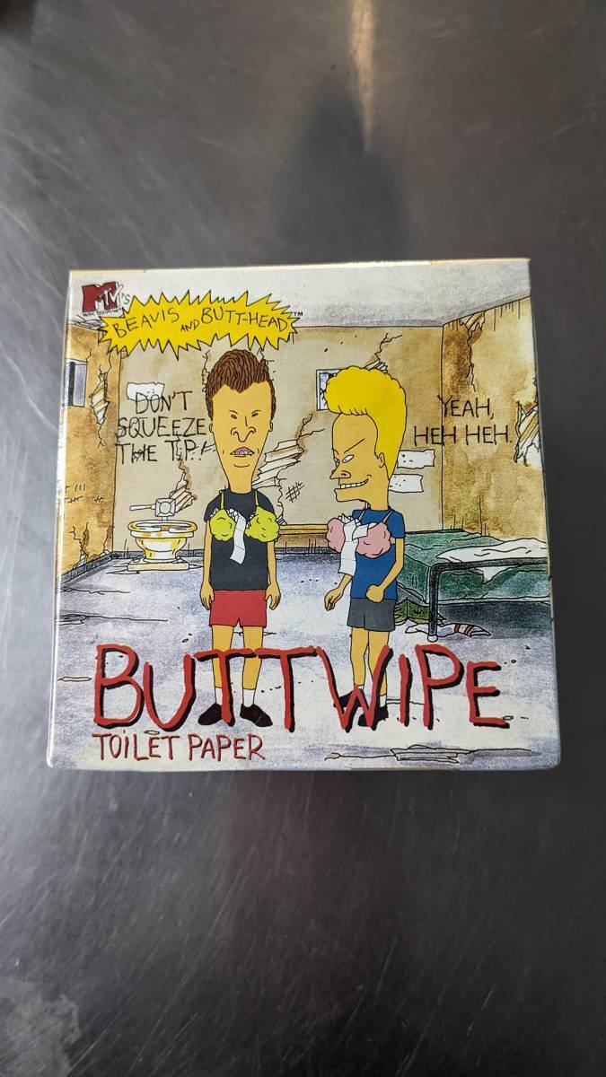 COLLECTIBLES MTV NETWORKS BEAVIS BUTTHEAD TOILET PAPER